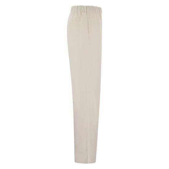 Fabiana Filippi FABIANA FILIPPI Women Straight Pants PAD275F827 WHITE Size 26" / US 2 / IT 38 - 3 Thumbnail