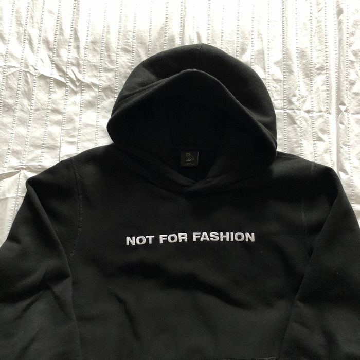 Not for fashion online hoodie