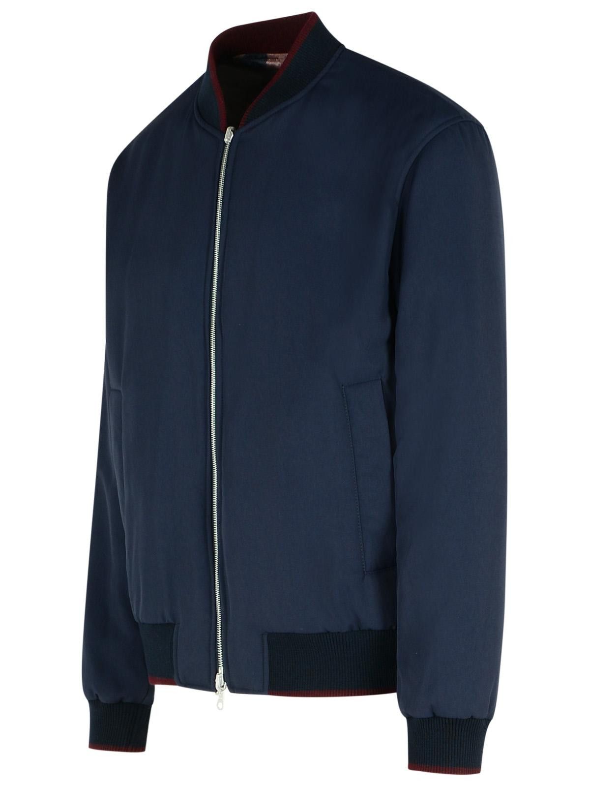 Dries Van Noten DRIES VAN NOTEN 'Volker' Navy Viscose Blend Jacket Size US L / EU 52-54 / 3 - 2 Thumbnail