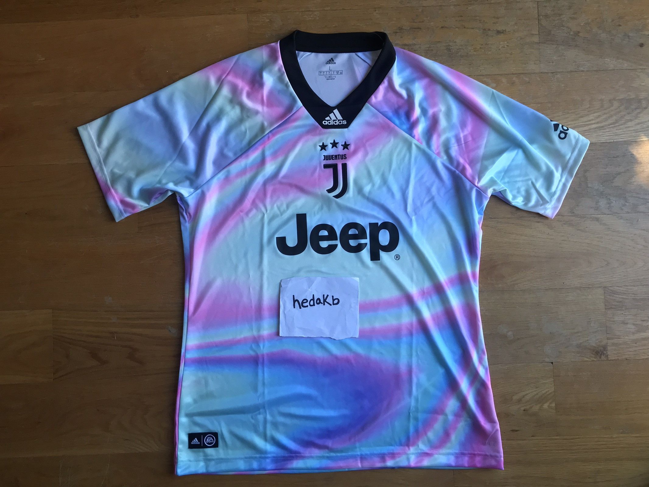 Adidas Iridescent Tie Dye Juventus 4th Kit For Fifa 19 Grailed
