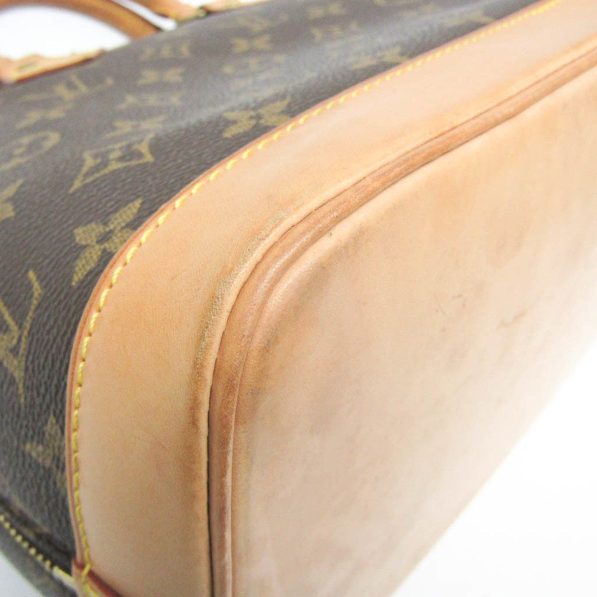 Louis Vuitton Alma Brown Canvas Handbag (Pre-Owned) Size ONE SIZE - 4 Thumbnail