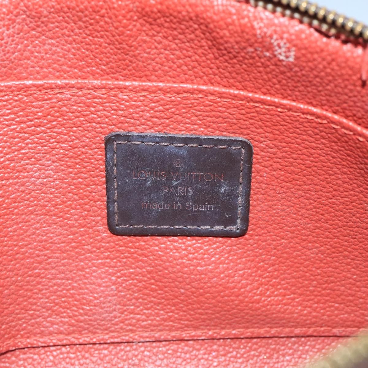 Louis Vuitton Cosmetic Pouch Brown Canvas Clutch Bag (Pre-Owned) Size ONE SIZE - 18 Thumbnail