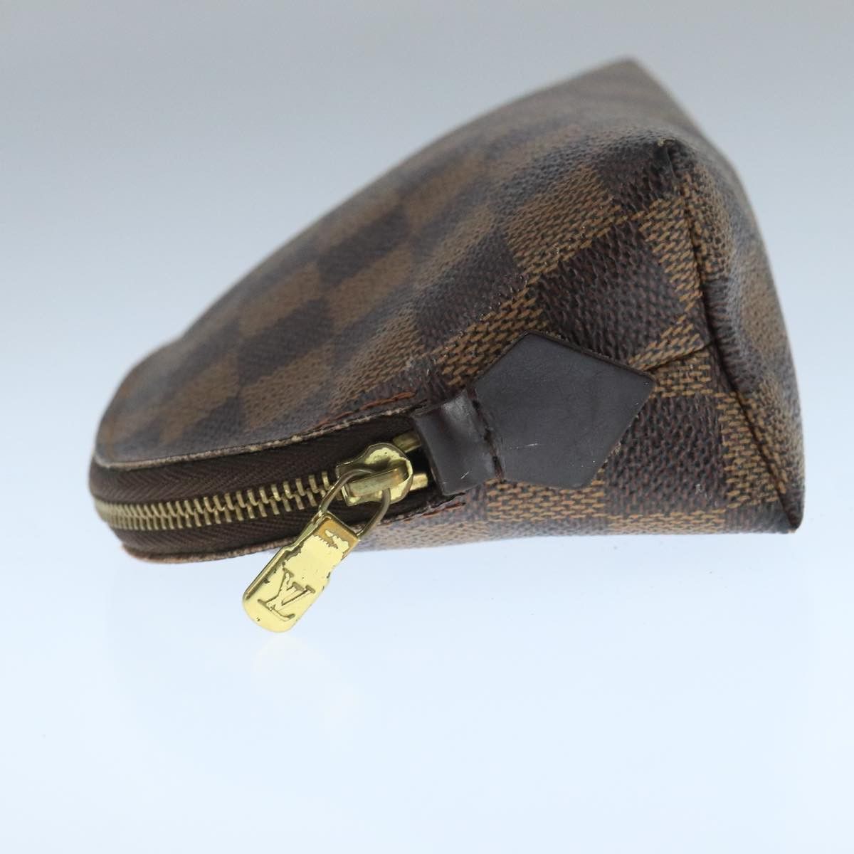 Louis Vuitton Cosmetic Pouch Brown Canvas Clutch Bag (Pre-Owned) Size ONE SIZE - 5 Thumbnail