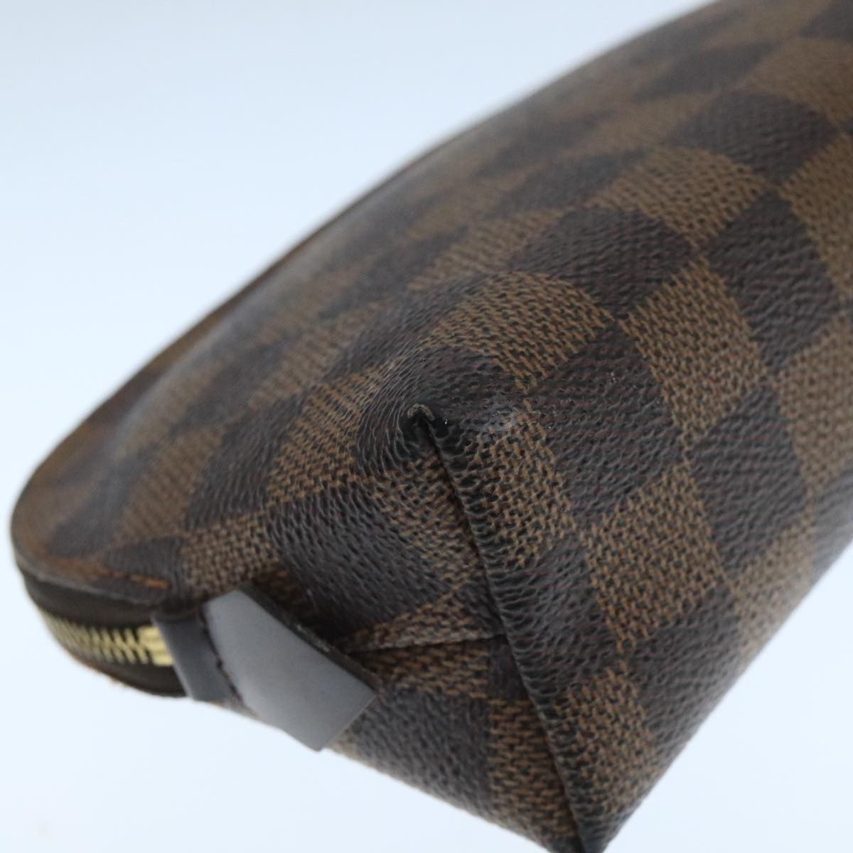 Louis Vuitton Cosmetic Pouch Brown Canvas Clutch Bag (Pre-Owned) Size ONE SIZE - 11 Thumbnail