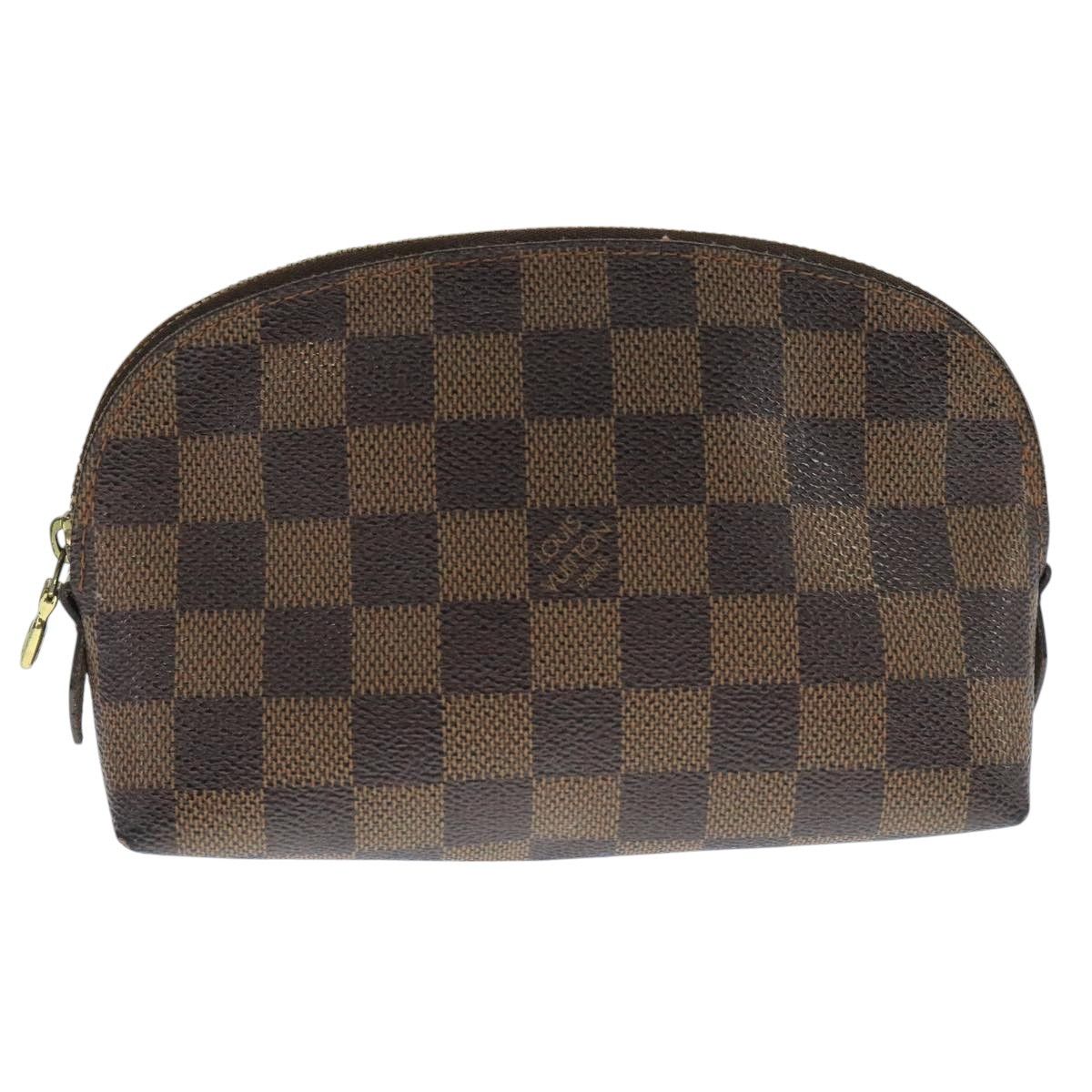 Louis Vuitton Cosmetic Pouch Brown Canvas Clutch Bag (Pre-Owned) Size ONE SIZE - 2 Thumbnail