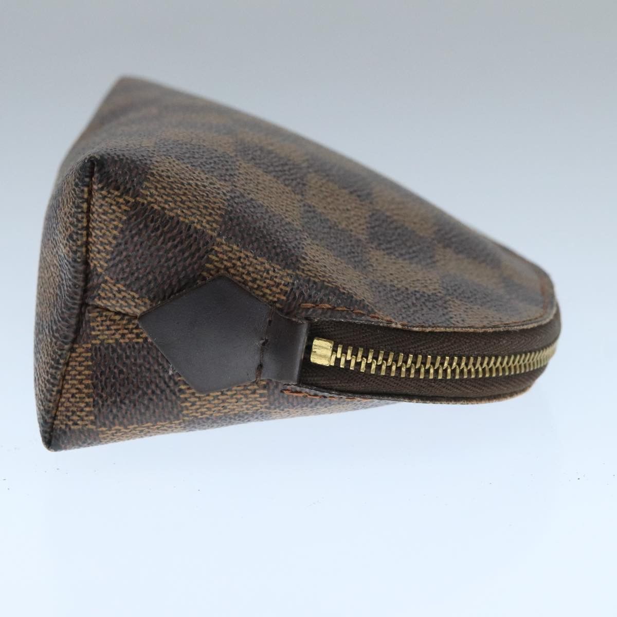 Louis Vuitton Cosmetic Pouch Brown Canvas Clutch Bag (Pre-Owned) Size ONE SIZE - 4 Thumbnail