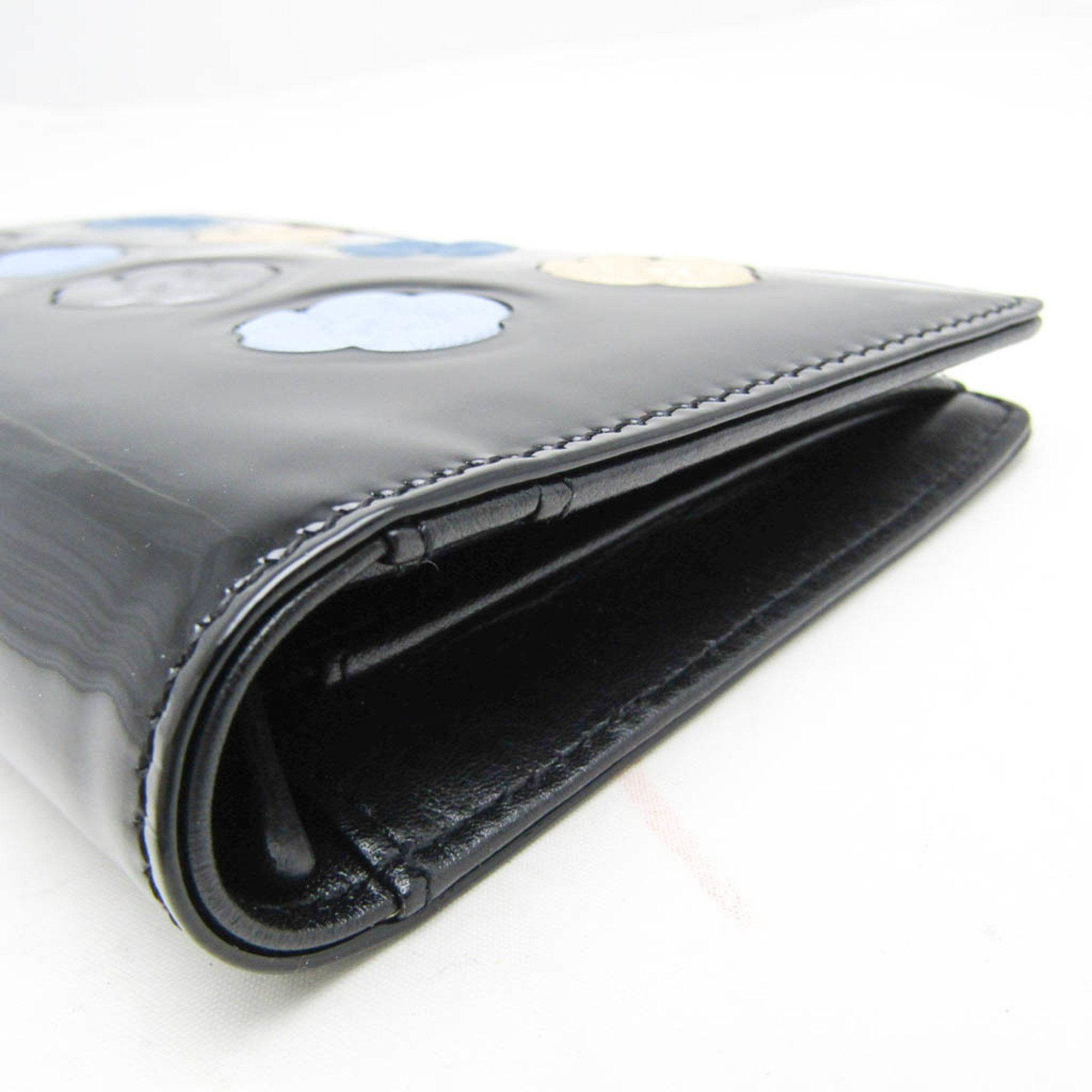 Chanel Camellia Black Patent Leather Wallet (Pre-Owned) Size ONE SIZE - 4 Thumbnail