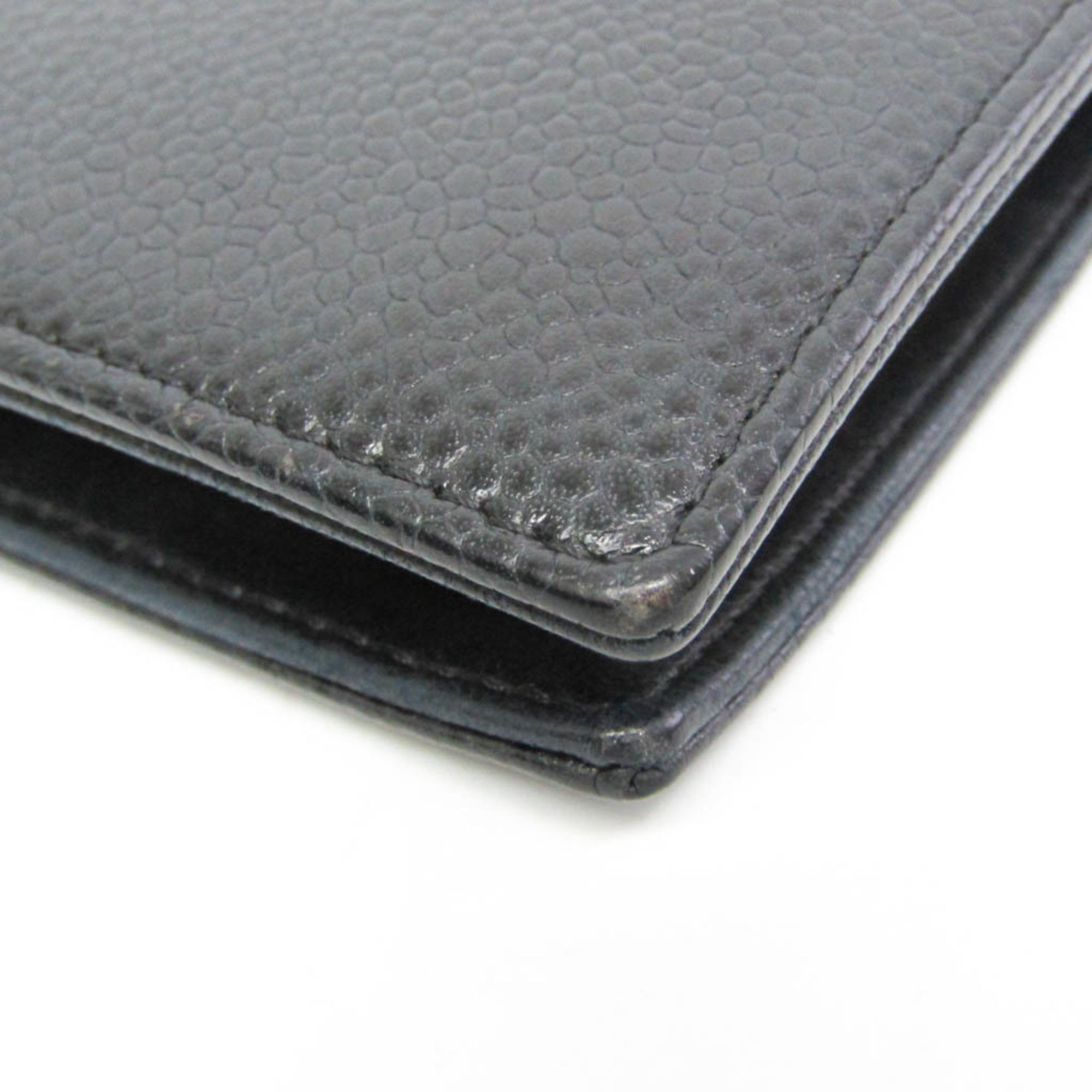 Chanel Black Leather Wallet (Pre-Owned) Size ONE SIZE - 4 Thumbnail