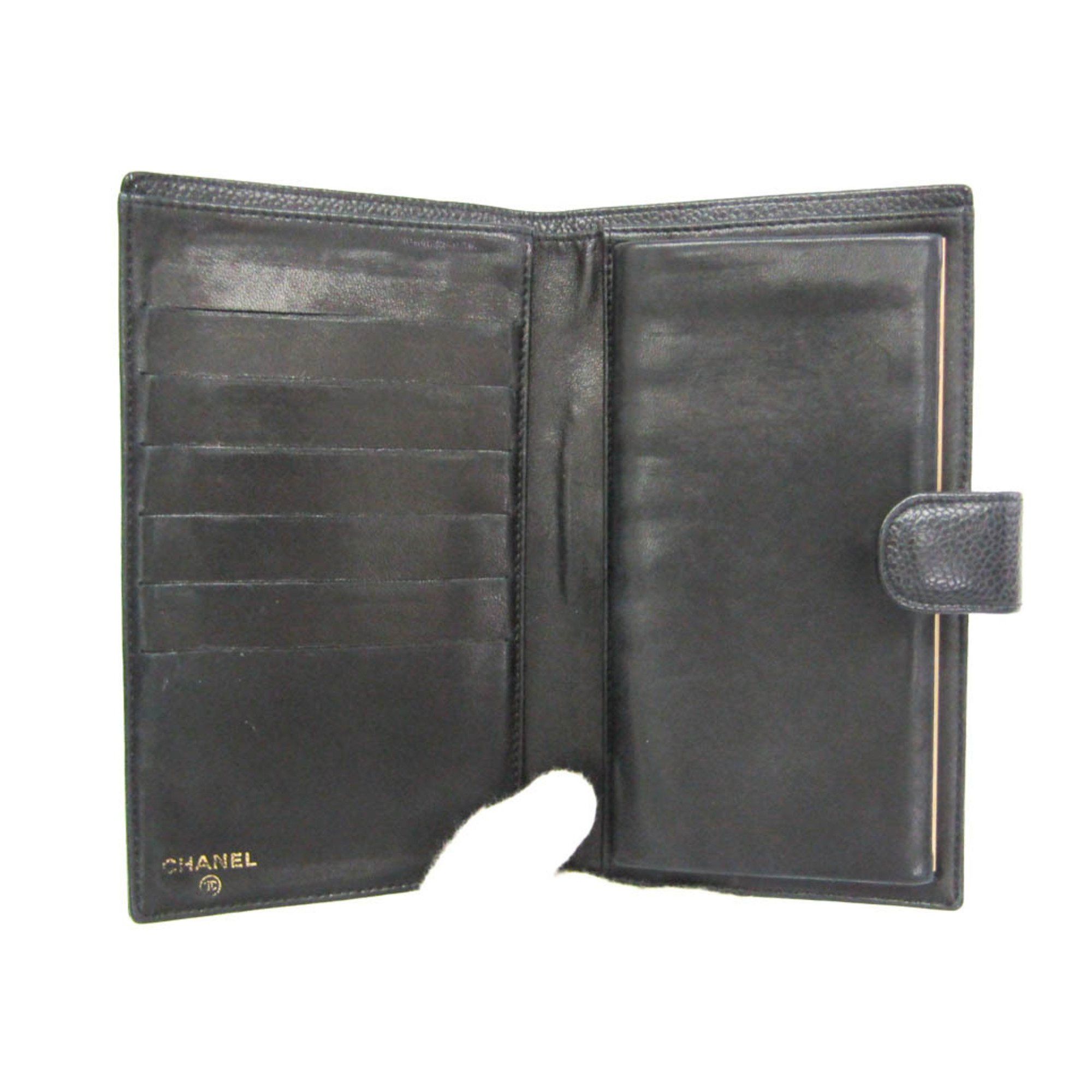 Chanel Black Leather Wallet (Pre-Owned) Size ONE SIZE - 7 Thumbnail