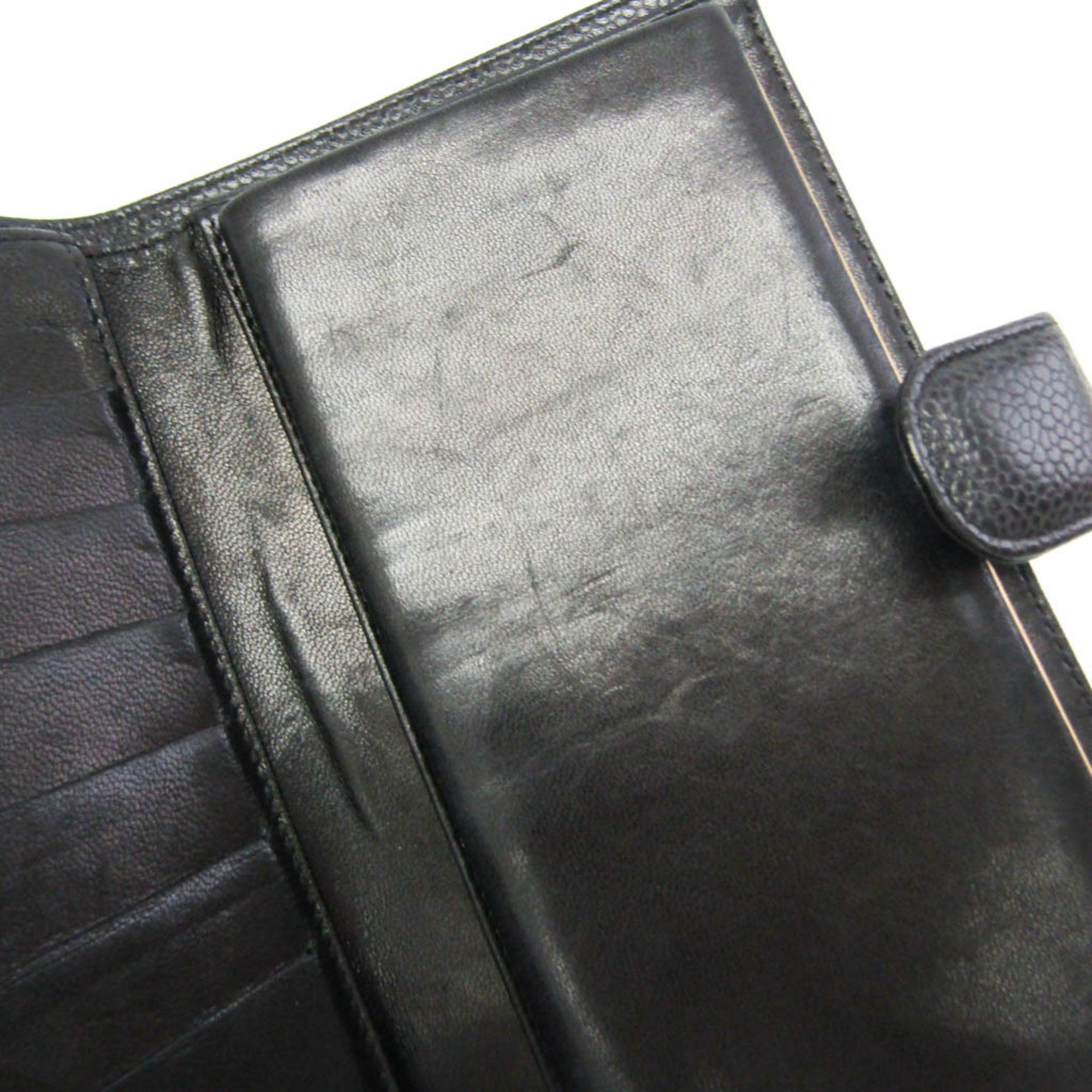 Chanel Black Leather Wallet (Pre-Owned) Size ONE SIZE - 15 Thumbnail