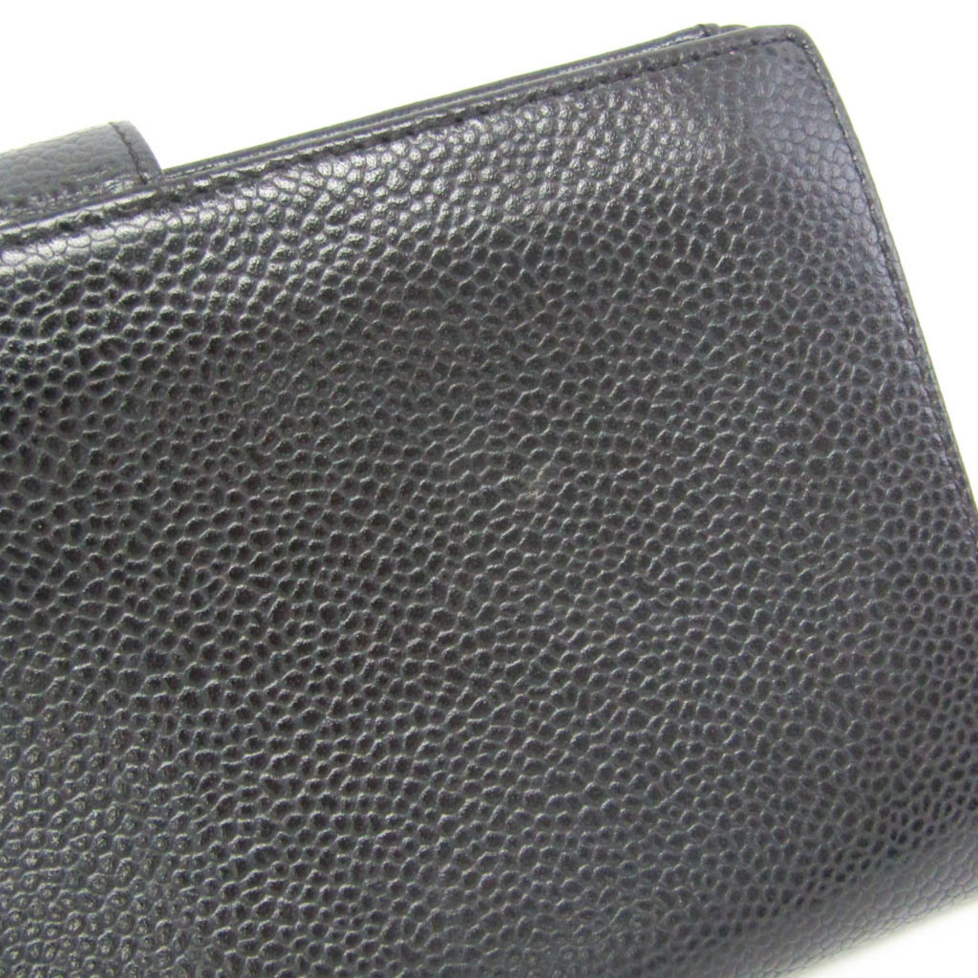 Chanel Black Leather Wallet (Pre-Owned) Size ONE SIZE - 6 Thumbnail