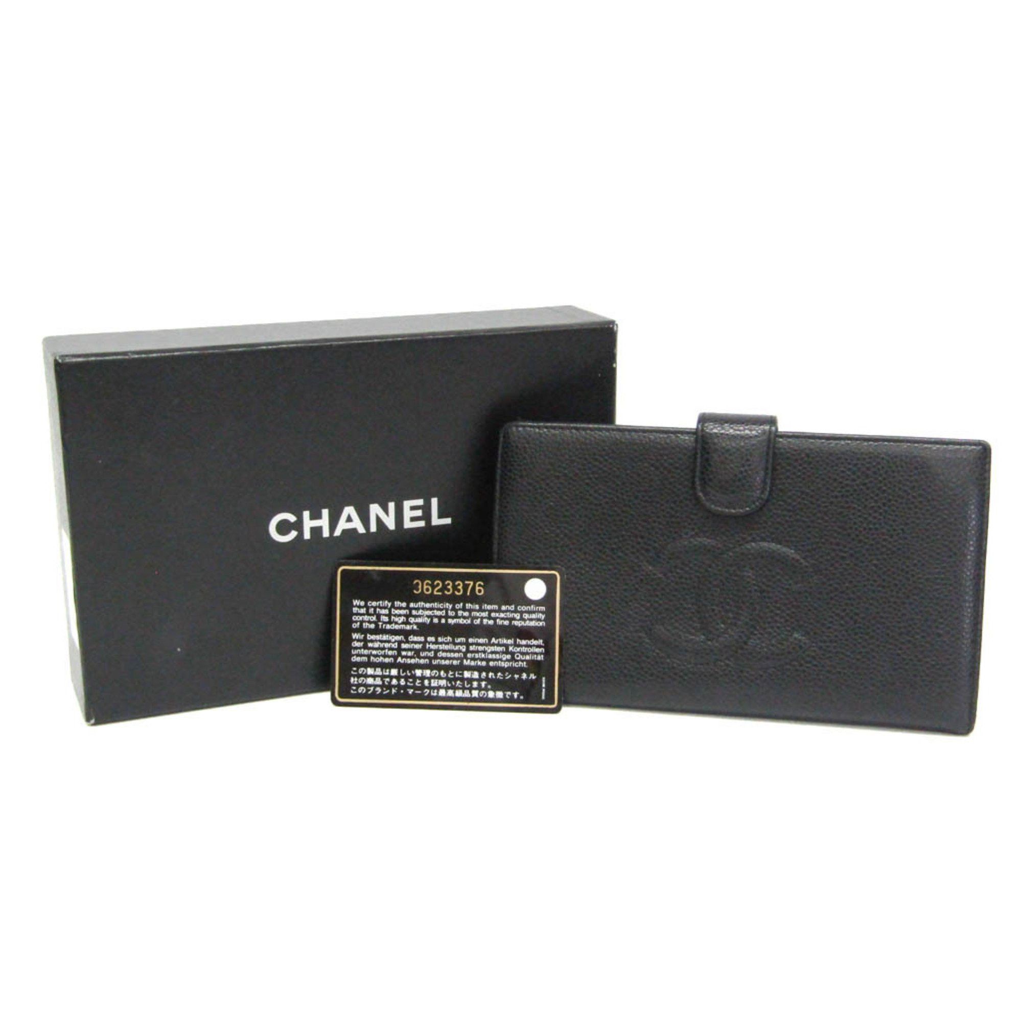 Chanel Black Leather Wallet (Pre-Owned) Size ONE SIZE - 12 Thumbnail