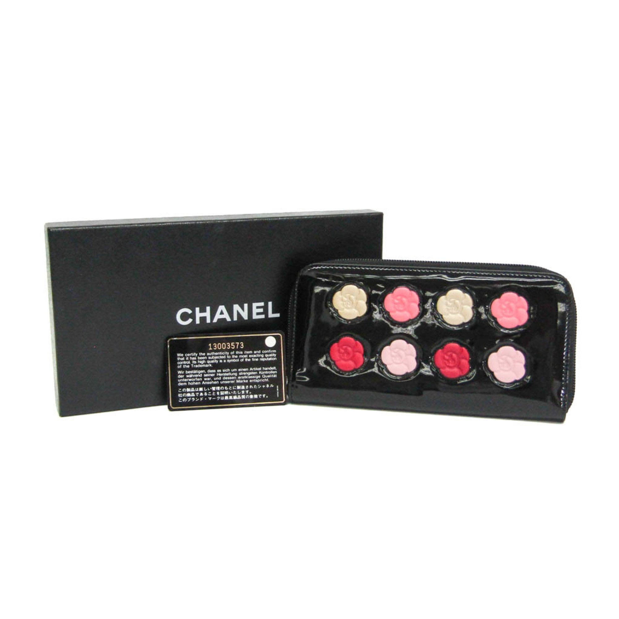 Chanel Black Patent Leather Wallet (Pre-Owned) Size ONE SIZE - 10 Thumbnail
