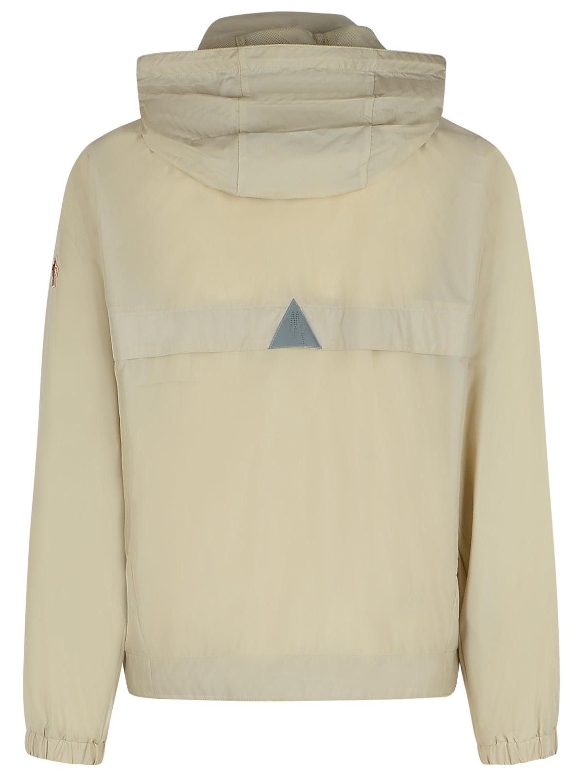 Moncler Grenoble MONCLER GRENOBLE 'Negara' Cream Nylon Jacket Size US XL / EU 56 / 4 - 3 Thumbnail