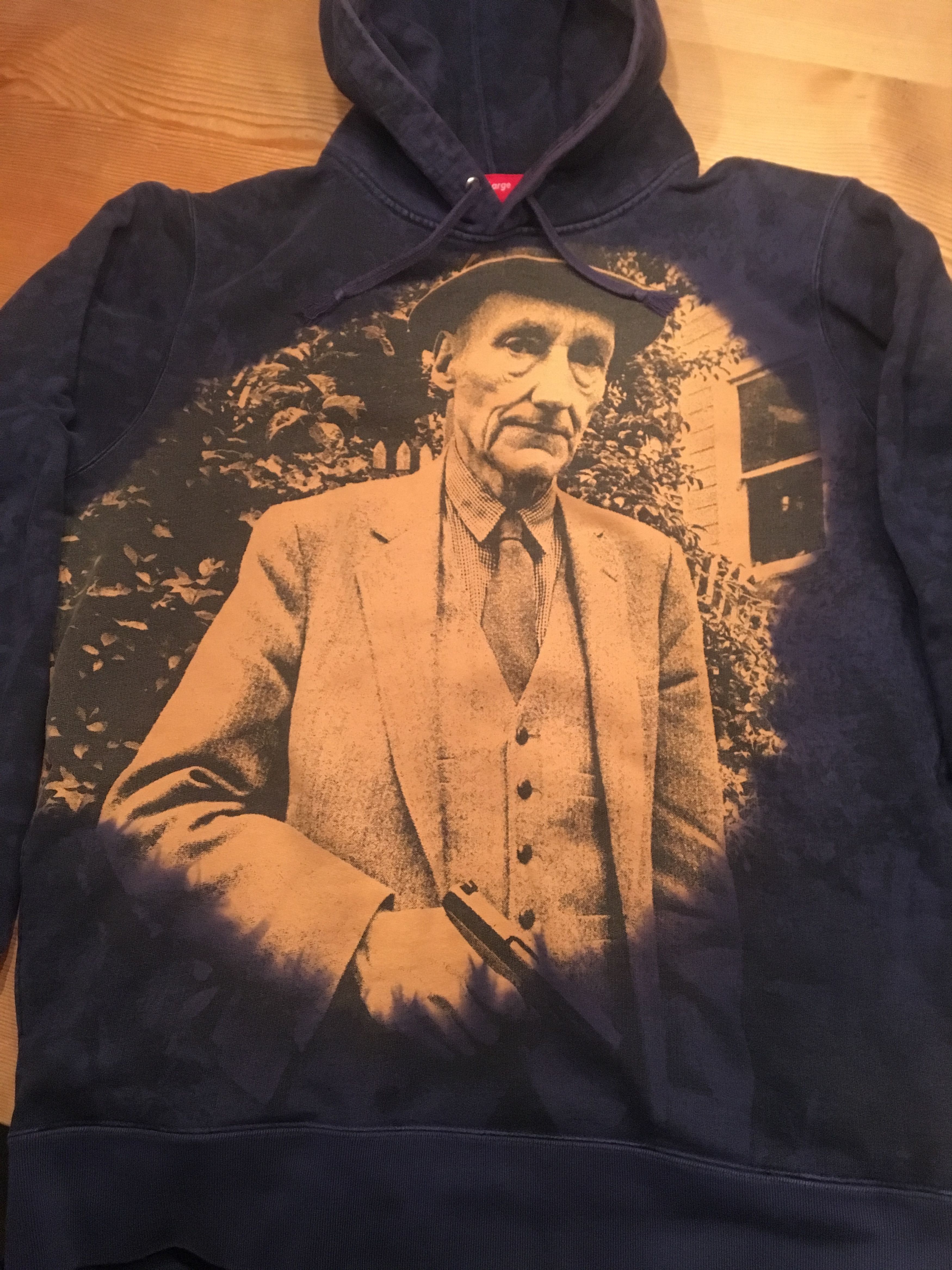 Supreme Supreme William burroughs Hoodie S S 16 Grailed