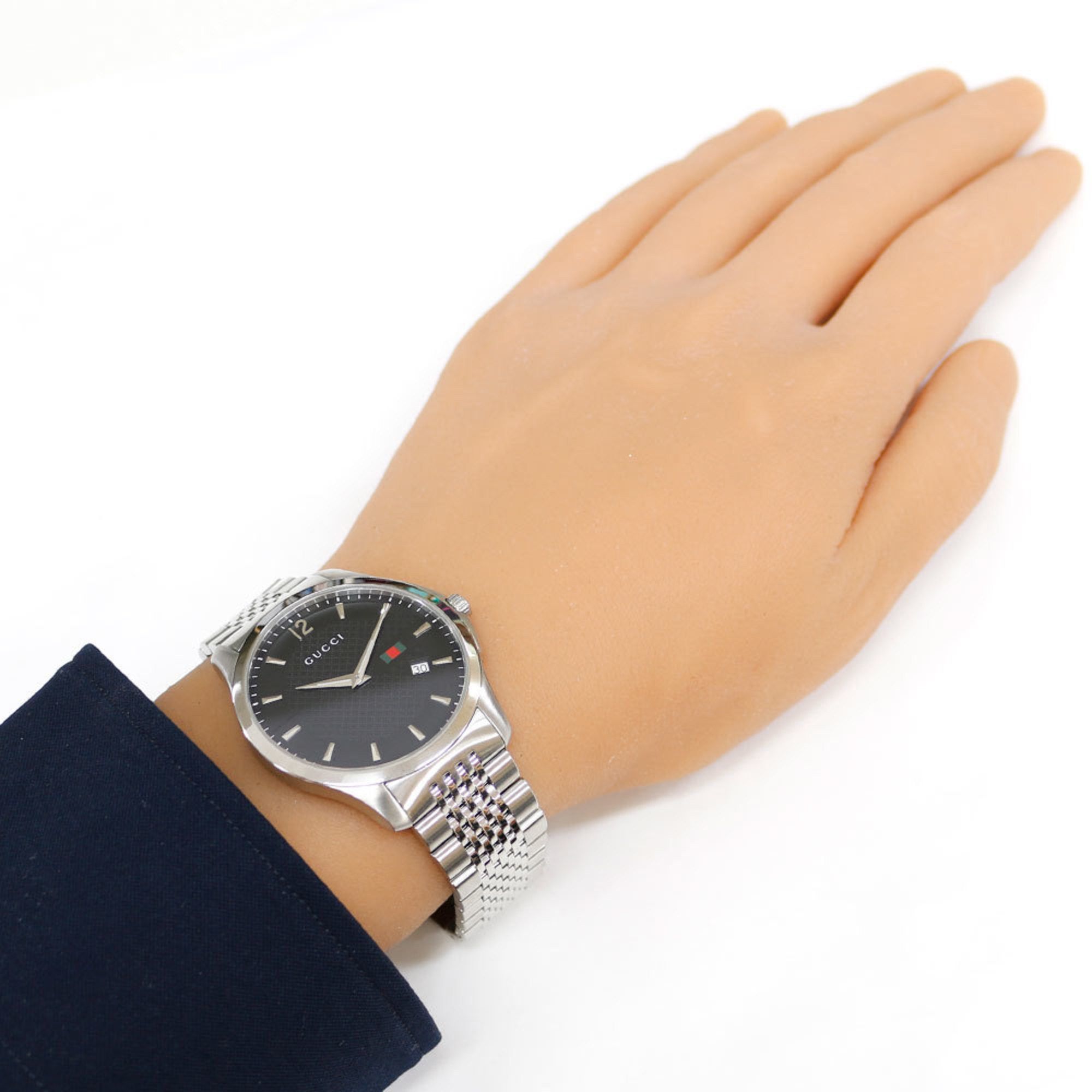 Gucci G Timeless Watch Stainless Steel Quartz Men's GUCCI