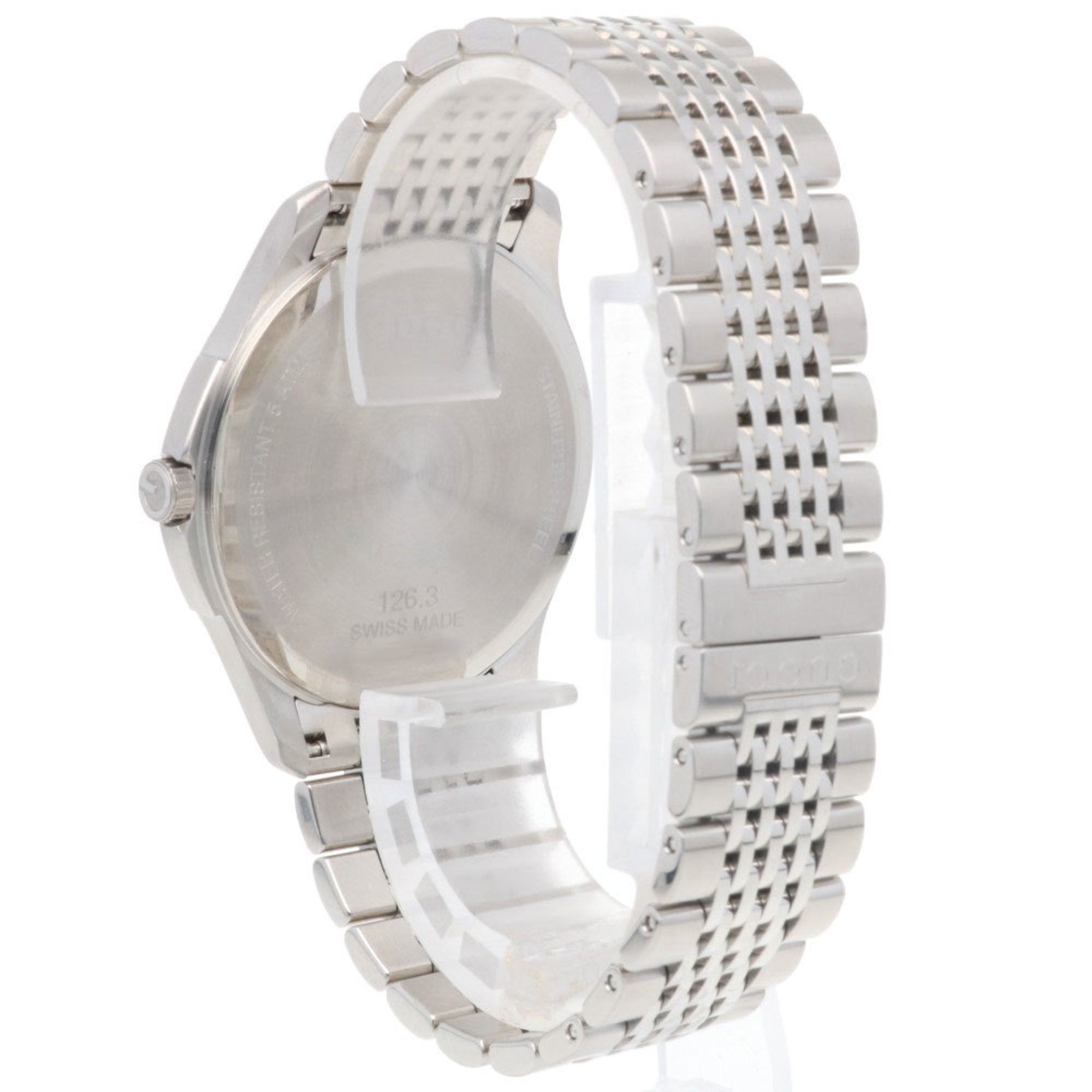 Gucci Gucci G Timeless Watch Stainless Steel 126.3 Quartz Men's GUCCI Size ONE SIZE - 4 Thumbnail