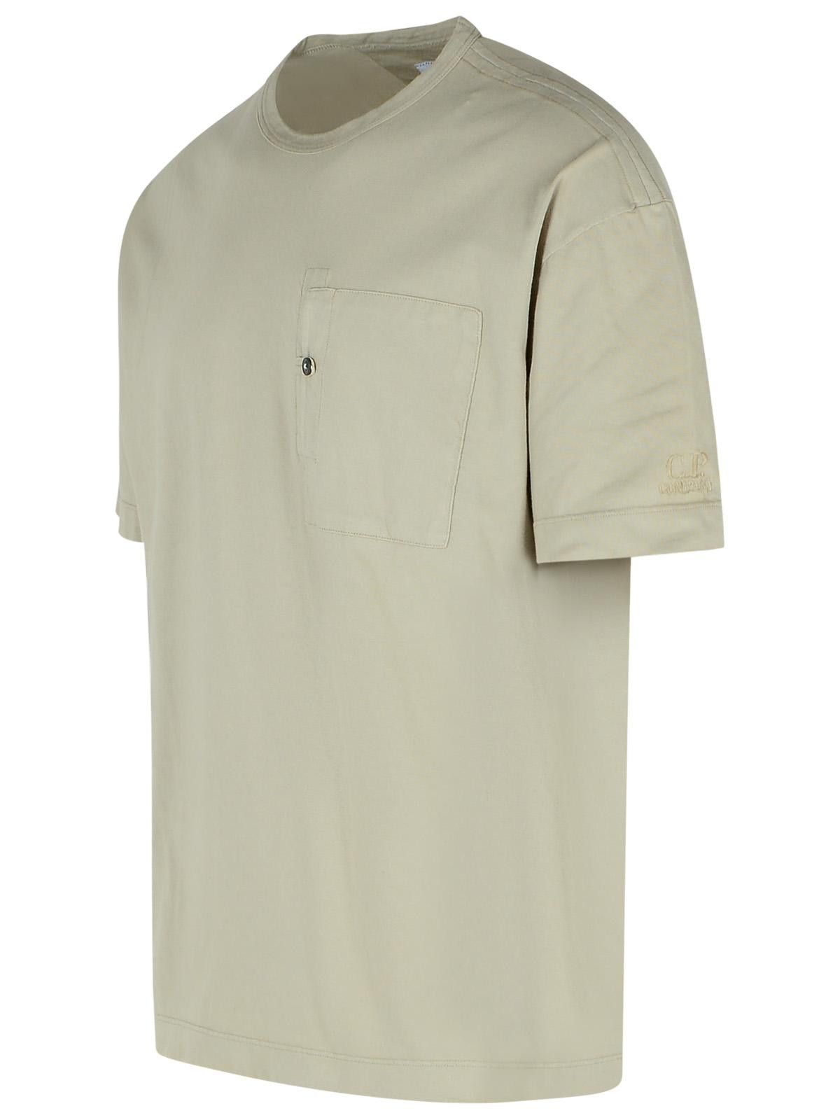C.P. Company C.P. COMPANY Beige Cotton T-Shirt Size US XXL / EU 58 / 5 - 2 Thumbnail