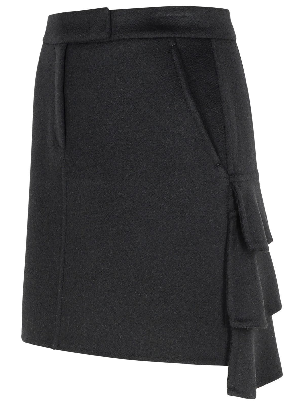 Max Mara MAX MARA 'Caro' Black Camel Miniskirt Size 26" / US 2 / IT 38 - 2 Thumbnail