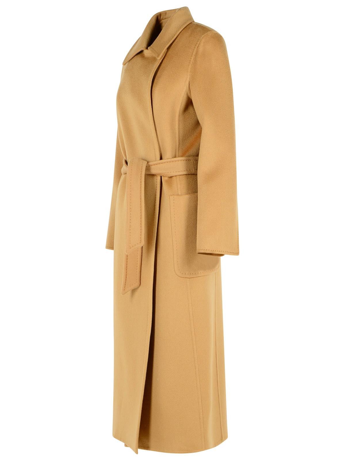 Max Mara MAX MARA 'Artur' Beige Cashmere Coat Size S / US 4 / IT 40 - 2 Thumbnail