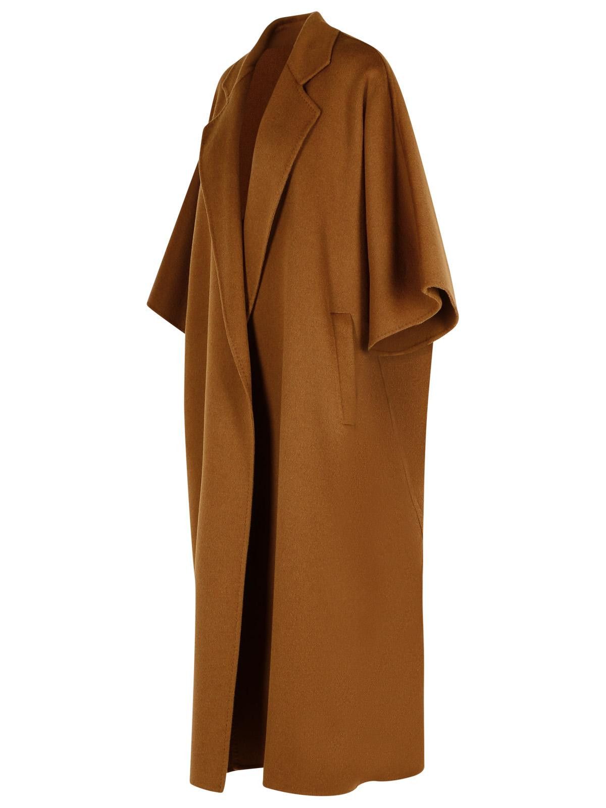 Max Mara MAX MARA 'Gitano' Brown Camel Wool Coat Size L / US 10 / IT 46 - 2 Thumbnail