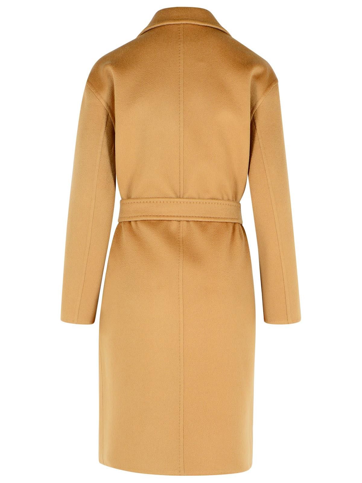 Max Mara MAX MARA 'Melinda' Beige Cashmere Coat Size M / US 6-8 / IT 42-44 - 3 Thumbnail