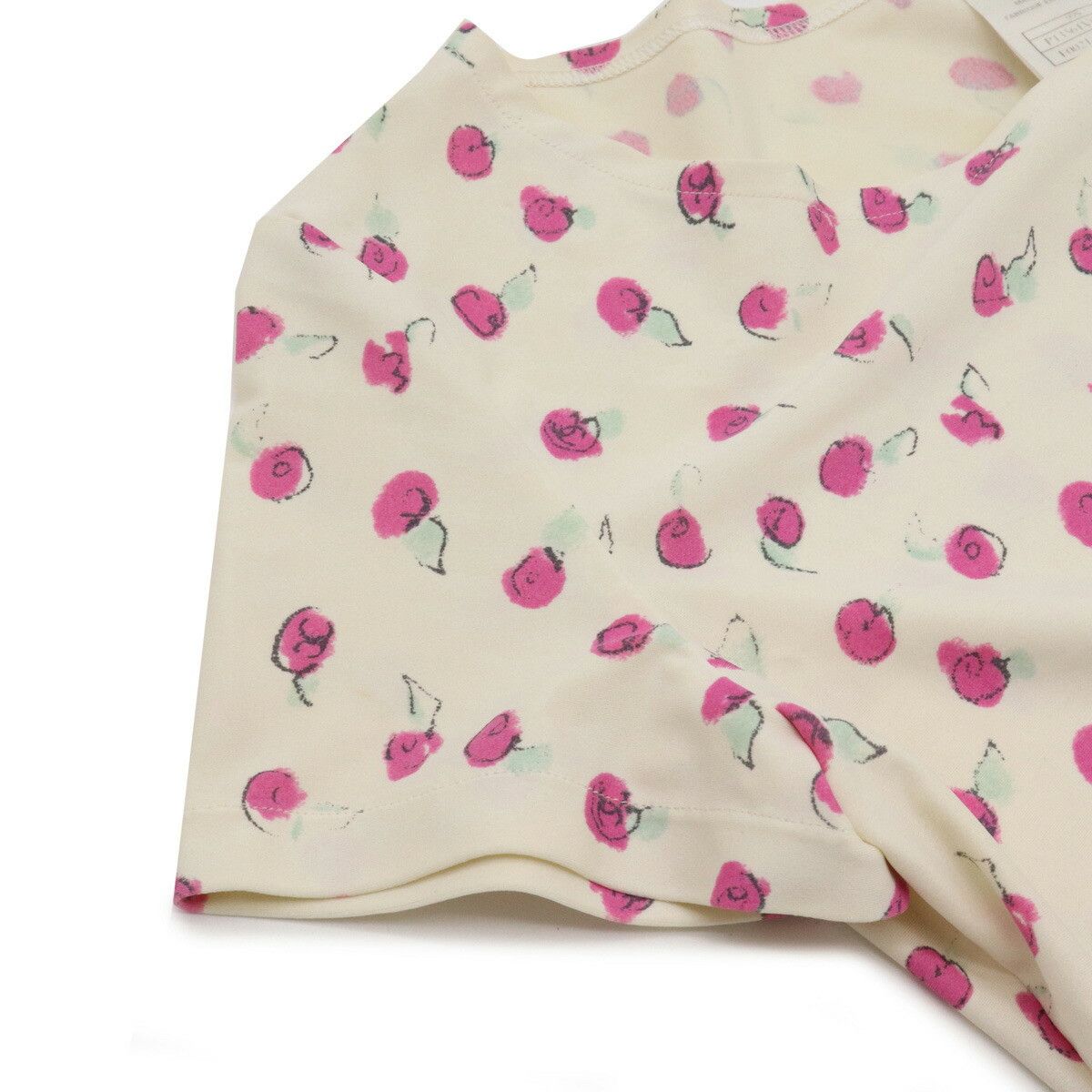 Chanel Chanel Chanel Nylon Spandex Rose Print Short Sleeve Top Others Tops 44 DUTY FREE for USA Size ONE SIZE - 5 Thumbnail