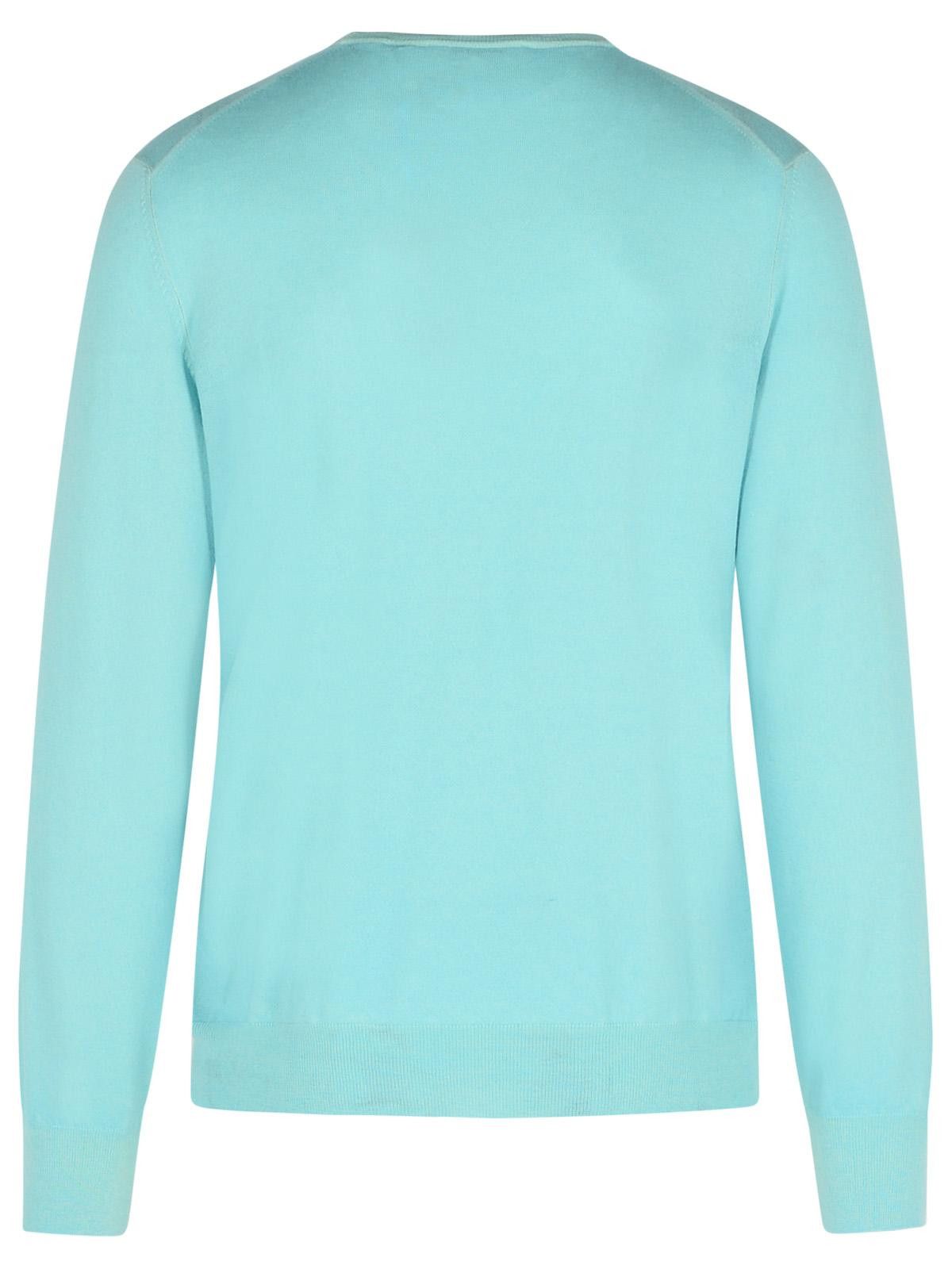 Gran Sasso GRAN SASSO Light Blue Cashmere Sweater Size US L / EU 52-54 / 3 - 3 Thumbnail