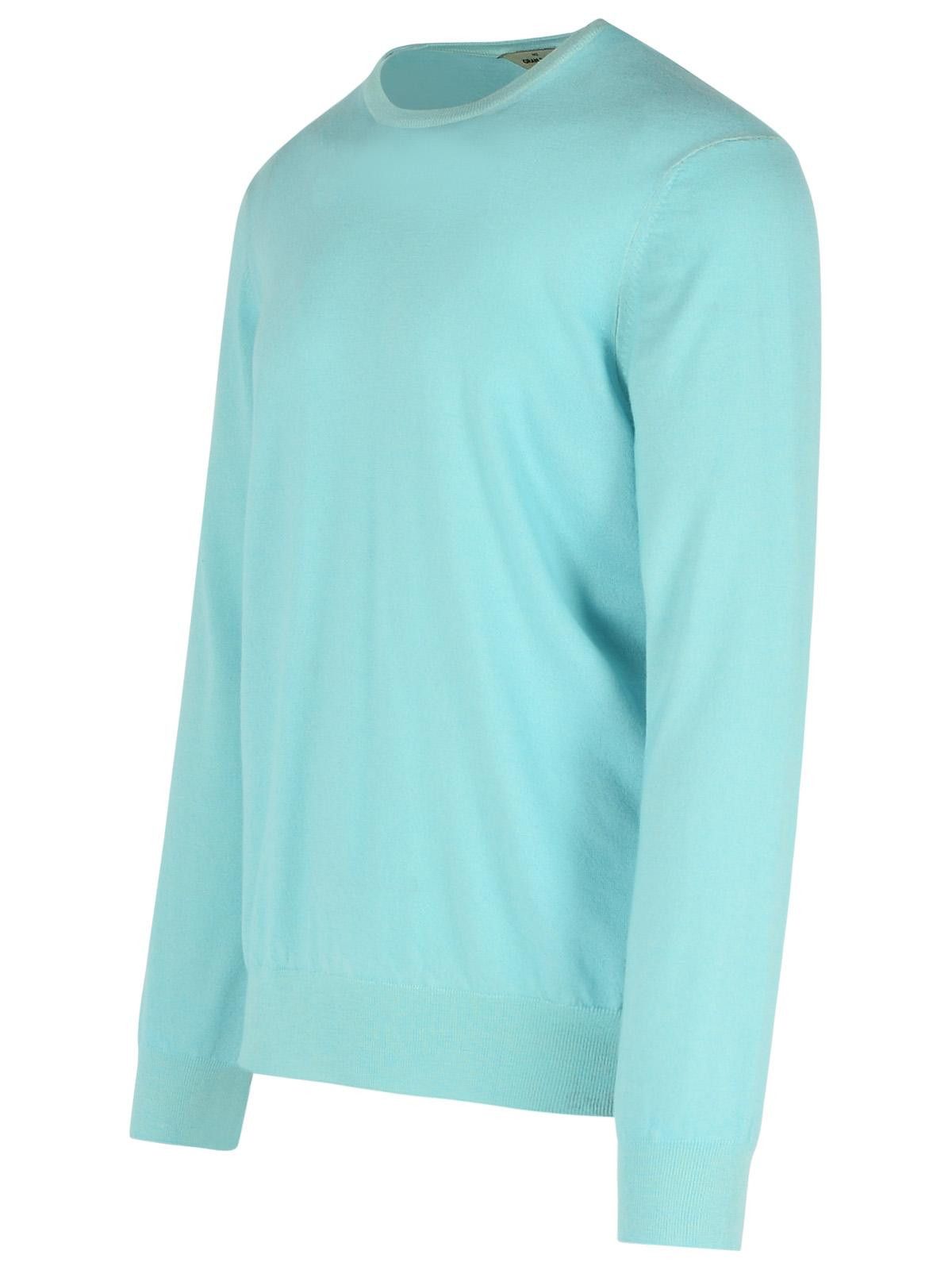 Gran Sasso GRAN SASSO Light Blue Cashmere Sweater Size US XL / EU 56 / 4 - 2 Thumbnail