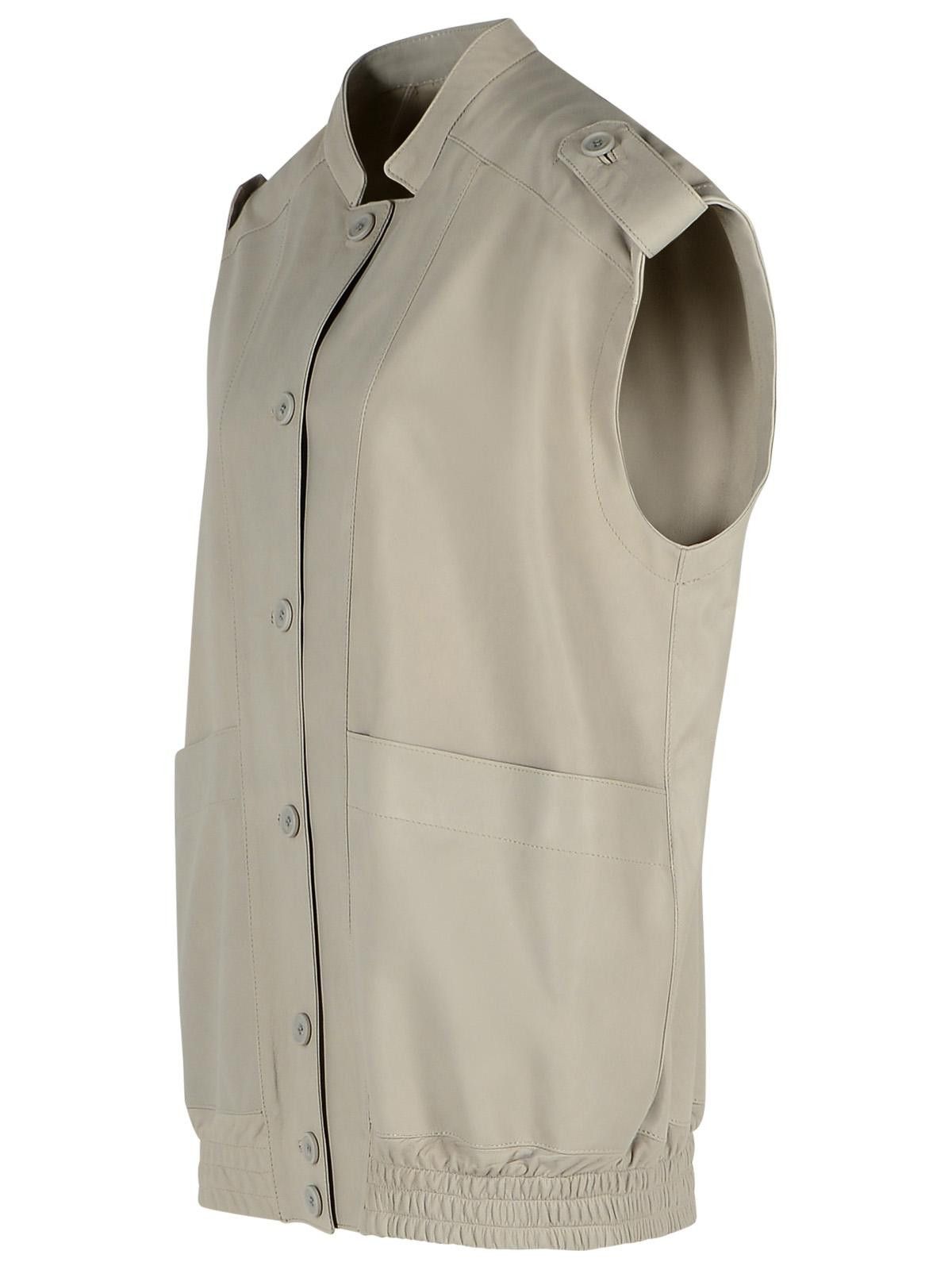 Salvatore Santoro SALVATORE SANTORO Grey Leather Jacket Size M / US 6-8 / IT 42-44 - 2 Thumbnail