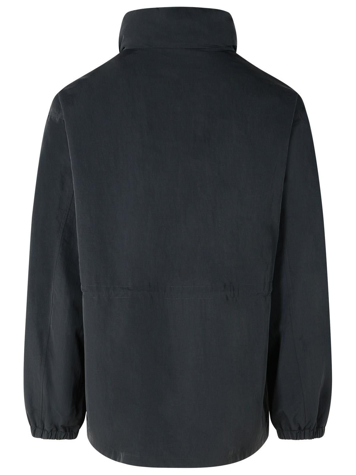 Burberry BURBERRY Black Polyamide Raincoat Size US L / EU 52-54 / 3 - 3 Thumbnail