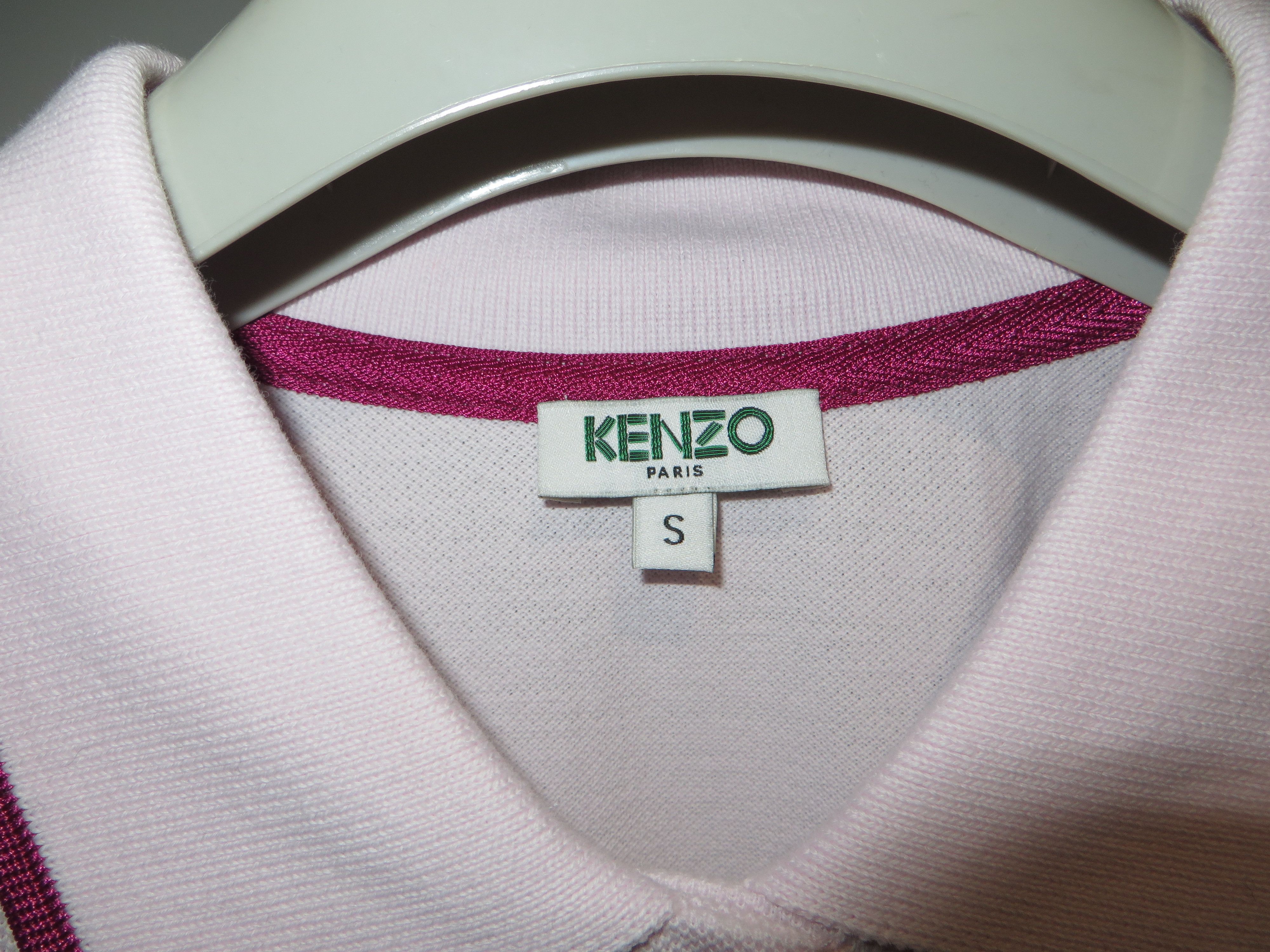 Kenzo Classic embroidered tiger polo Size US S / EU 44-46 / 1 - 4 Thumbnail