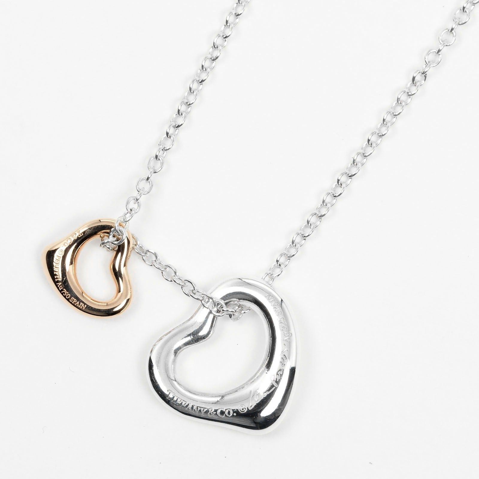 Tiffany & Co. Tiffany & Co Open Heart necklace Size ONE SIZE - 3 Thumbnail