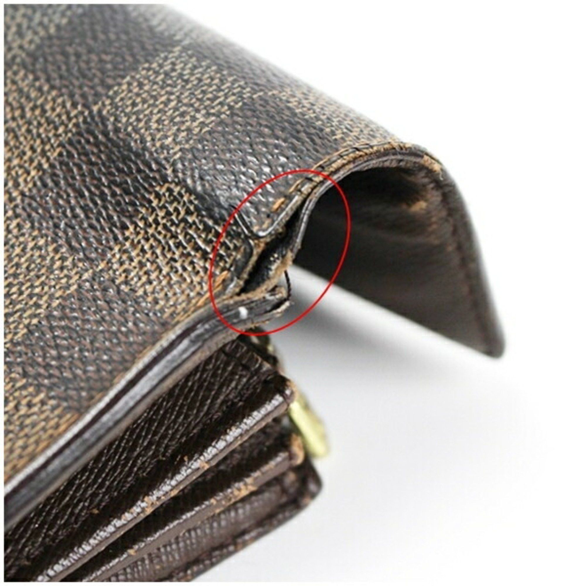 Louis Vuitton Louis Vuitton Damier Portefeuille Sarah Bi-fold Long Wallet N61724 LOUIS VUITTON Women's LV Size ONE SIZE - 9 Thumbnail