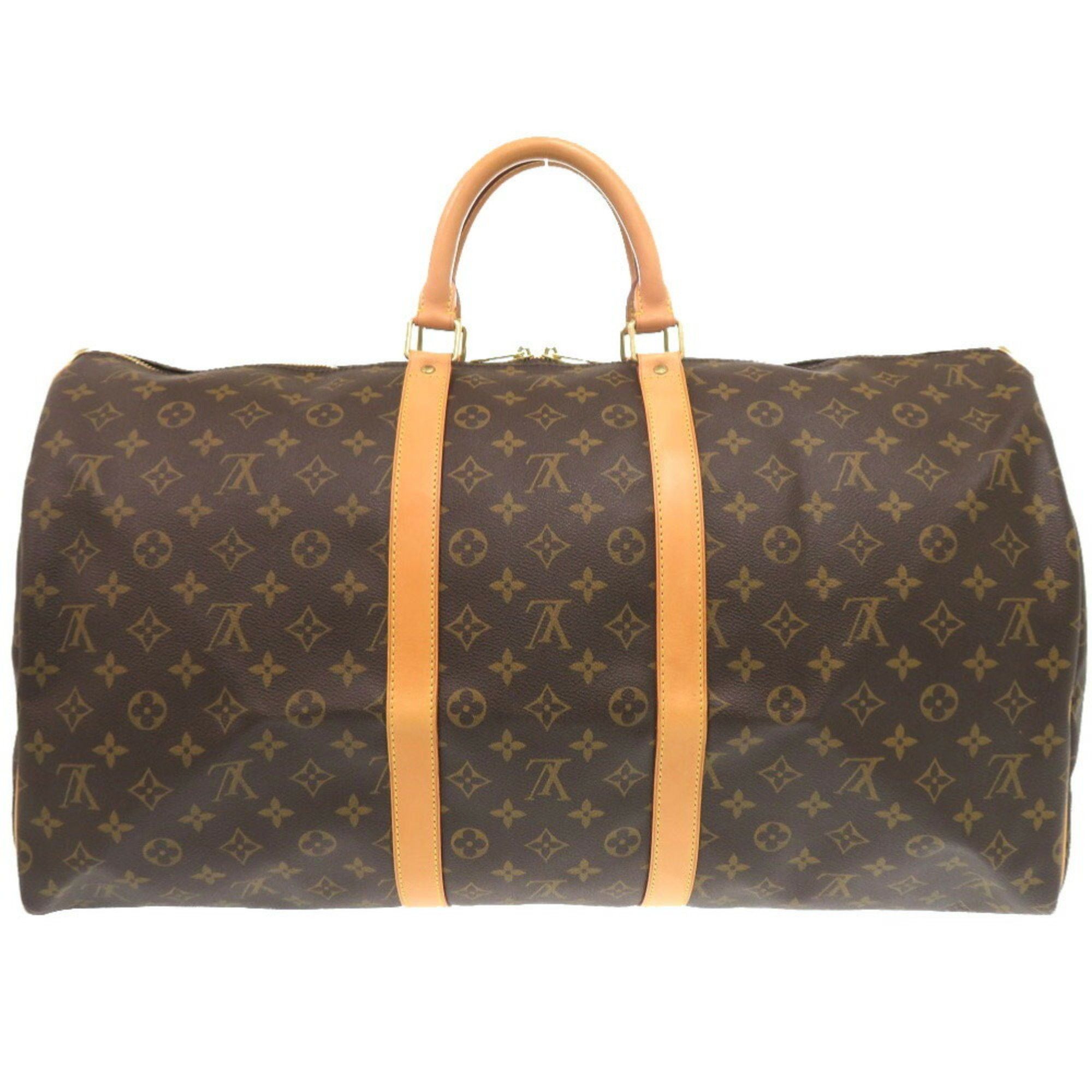 Louis Vuitton Louis Vuitton Keepall Bandouliere 55 Monogram M41414 Boston Bag LV 0582 LOUIS VUITTON Size ONE SIZE - 3 Thumbnail