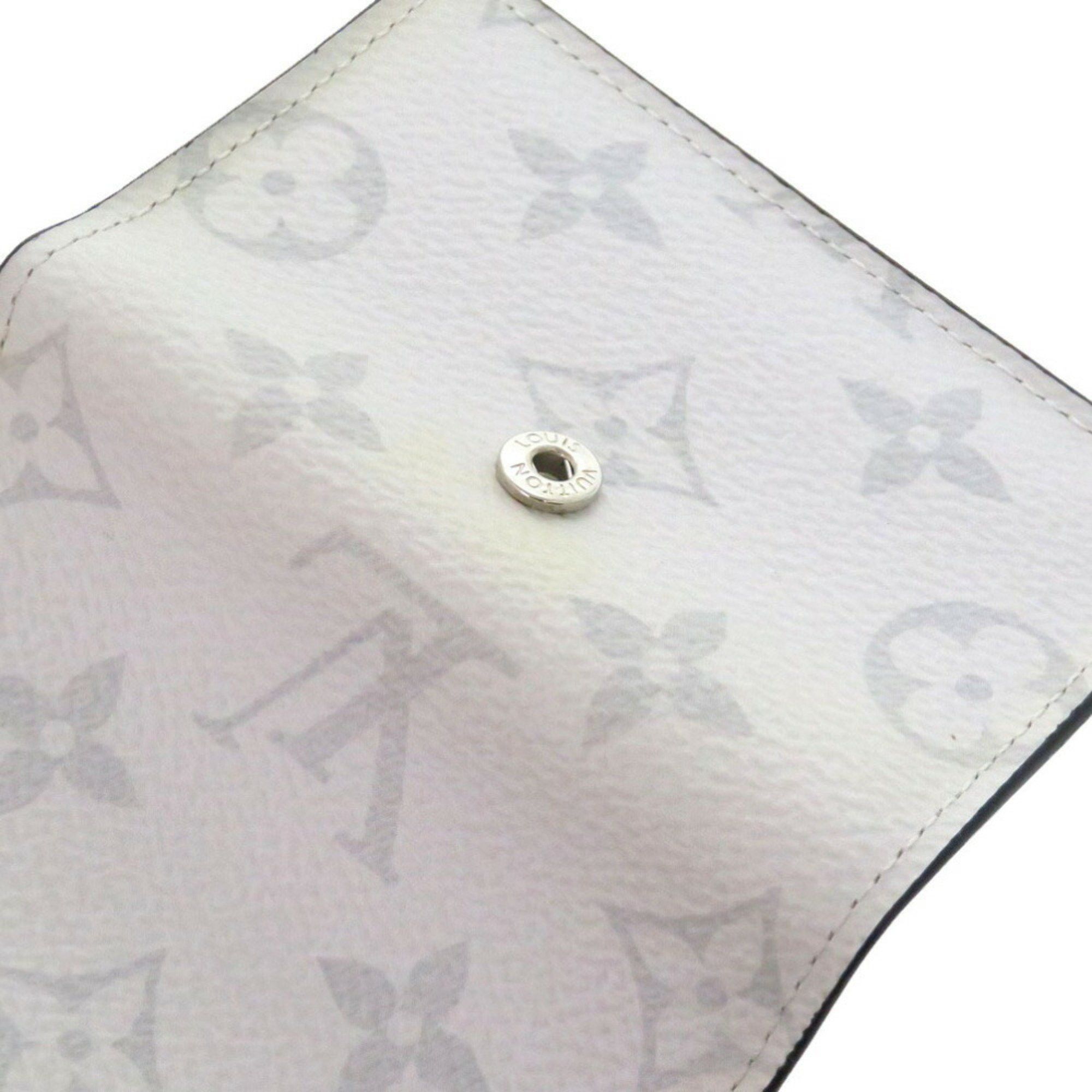 Louis Vuitton Louis Vuitton Taiga Rama Discovery Compact Wallet Monogram M67621 Leather White Tri-fold LV 0837LOUIS VUITTON Size ONE SIZE - 11 Thumbnail
