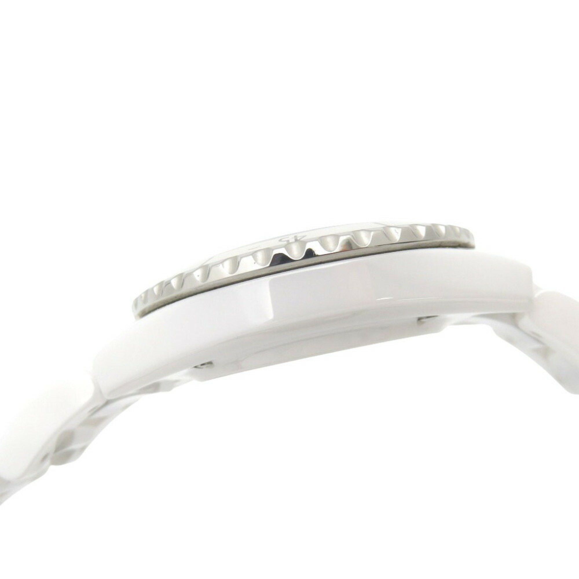 Chanel Chanel J12 12P Diamond H5705 Automatic Watch White Ceramic Dial 0031CHANEL Men's Size ONE SIZE - 7 Thumbnail