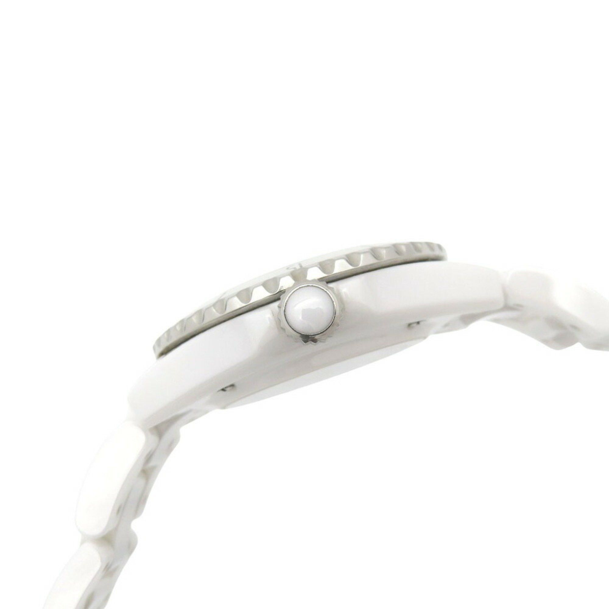 Chanel Chanel J12 12P Diamond H5705 Automatic Watch White Ceramic Dial 0031CHANEL Men's Size ONE SIZE - 6 Thumbnail