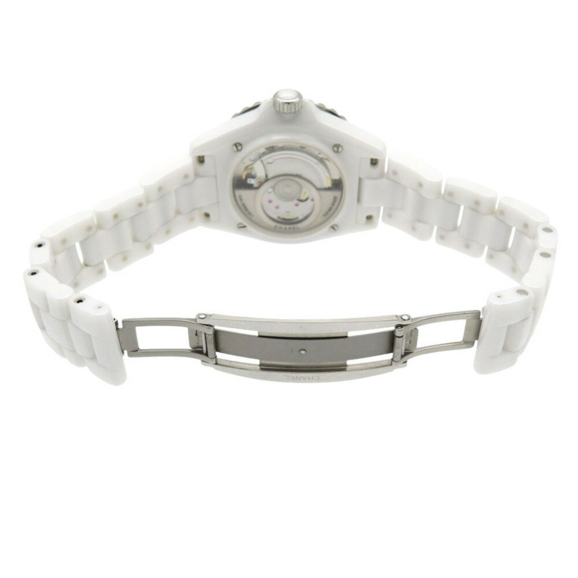 Chanel Chanel J12 12P Diamond H5705 Automatic Watch White Ceramic Dial 0031CHANEL Men's Size ONE SIZE - 5 Thumbnail