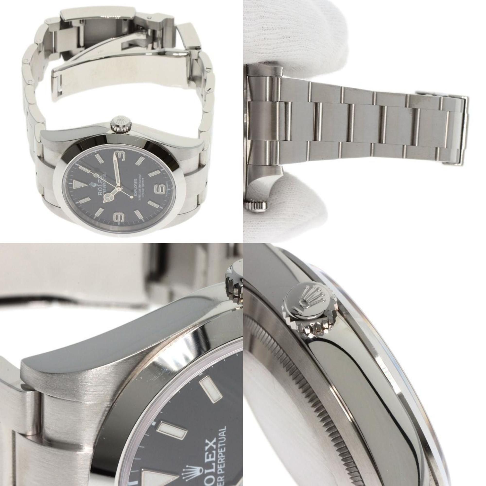 Rolex Rolex 214270 Explorer 1 Late Model Watch Stainless Steel SS Men's ROLEX Size ONE SIZE - 6 Thumbnail