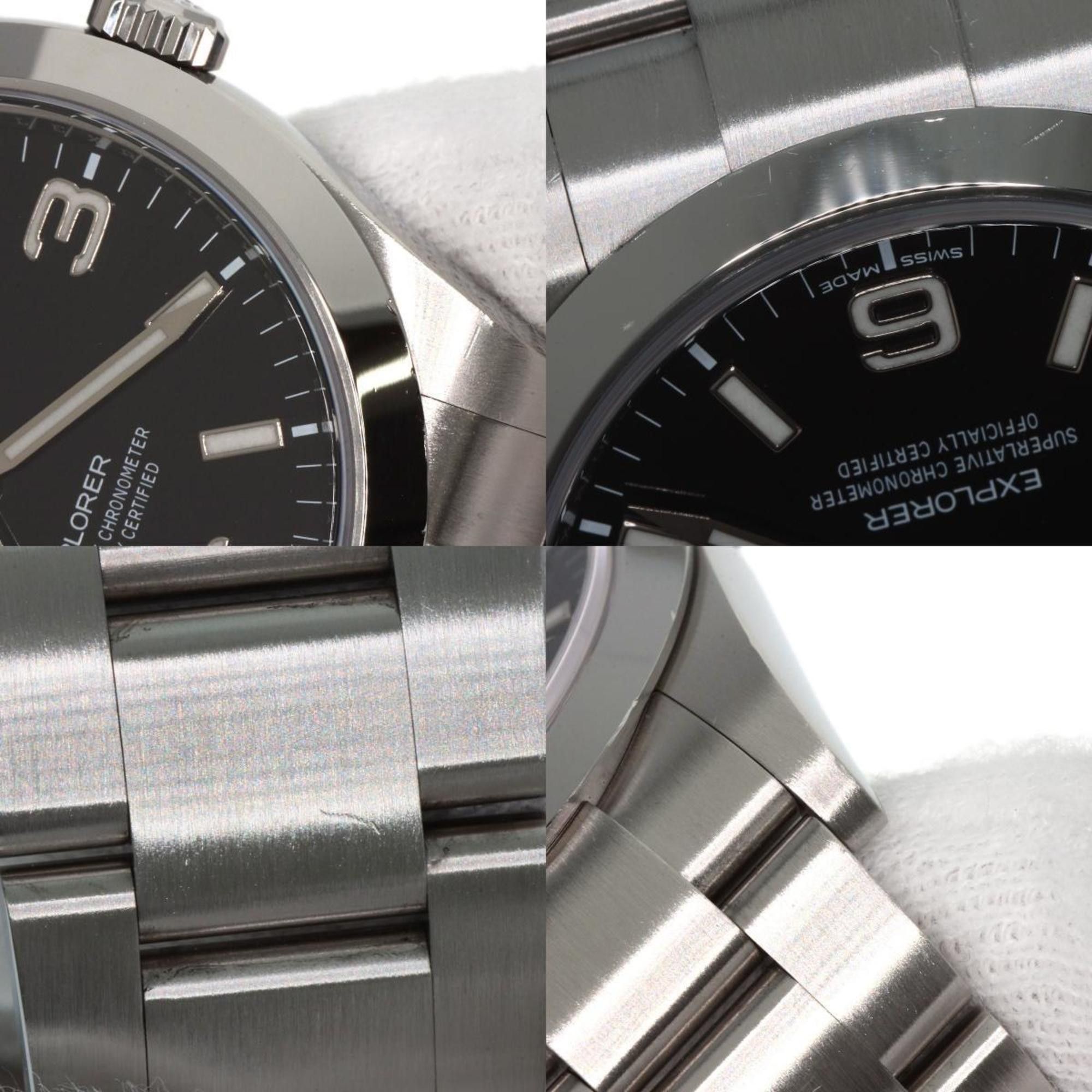 Rolex Rolex 214270 Explorer 1 Late Model Watch Stainless Steel SS Men's ROLEX Size ONE SIZE - 8 Thumbnail