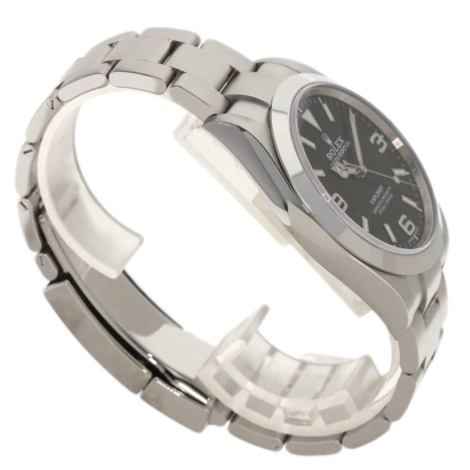 Rolex Rolex 214270 Explorer 1 Late Model Watch Stainless Steel SS Men's ROLEX Size ONE SIZE - 2 Thumbnail