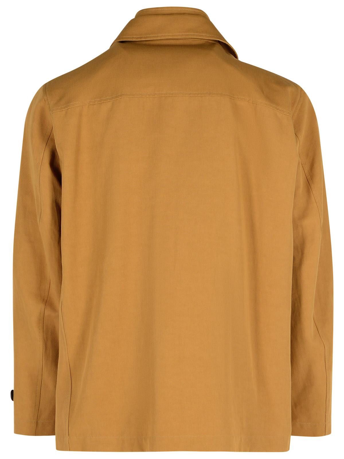 Fay FAY 'Morning' Beige Cotton Blend Jacket Size US XL / EU 56 / 4 - 3 Thumbnail