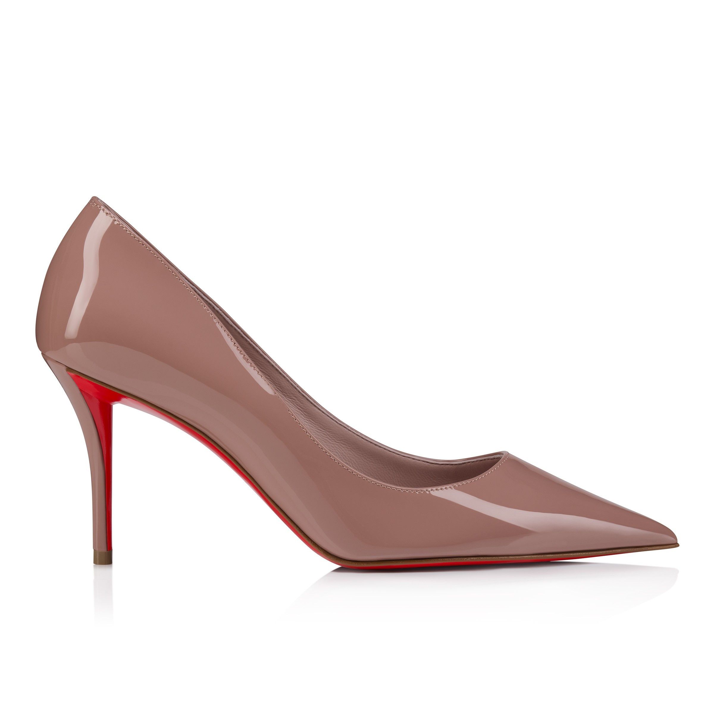 Christian Louboutin Miss Z 80mm Patent Leather Vintage Rose Size US 8 / IT 38 - 3 Thumbnail