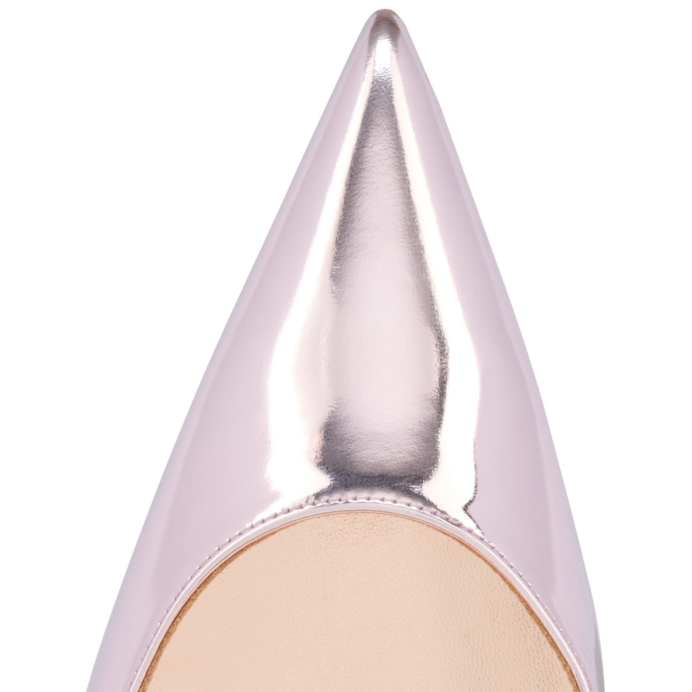 Christian Louboutin Miss Z 100mm Silver Size US 6 / IT 36 - 5 Thumbnail