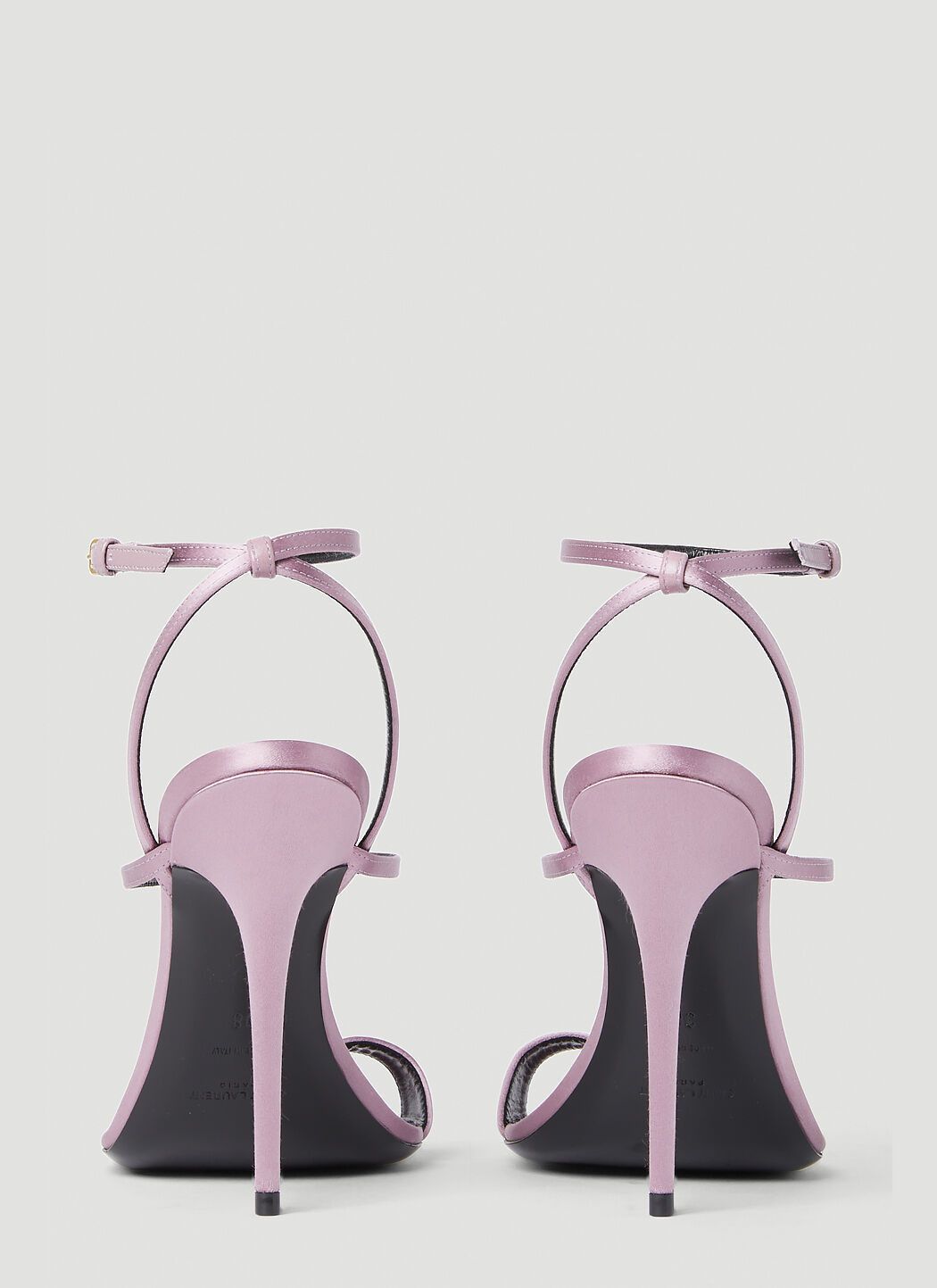 Saint Laurent Paris Dive Sandals in Silk Satin Size US 6.5 / IT 36.5 - 4 Thumbnail