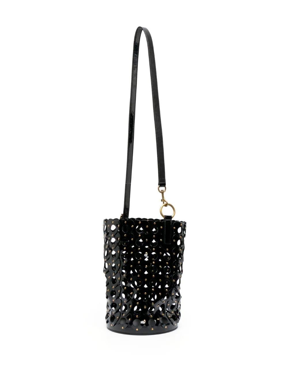 Saint Laurent Paris The Hearted Bucket Bag Black Size ONE SIZE - 3 Thumbnail