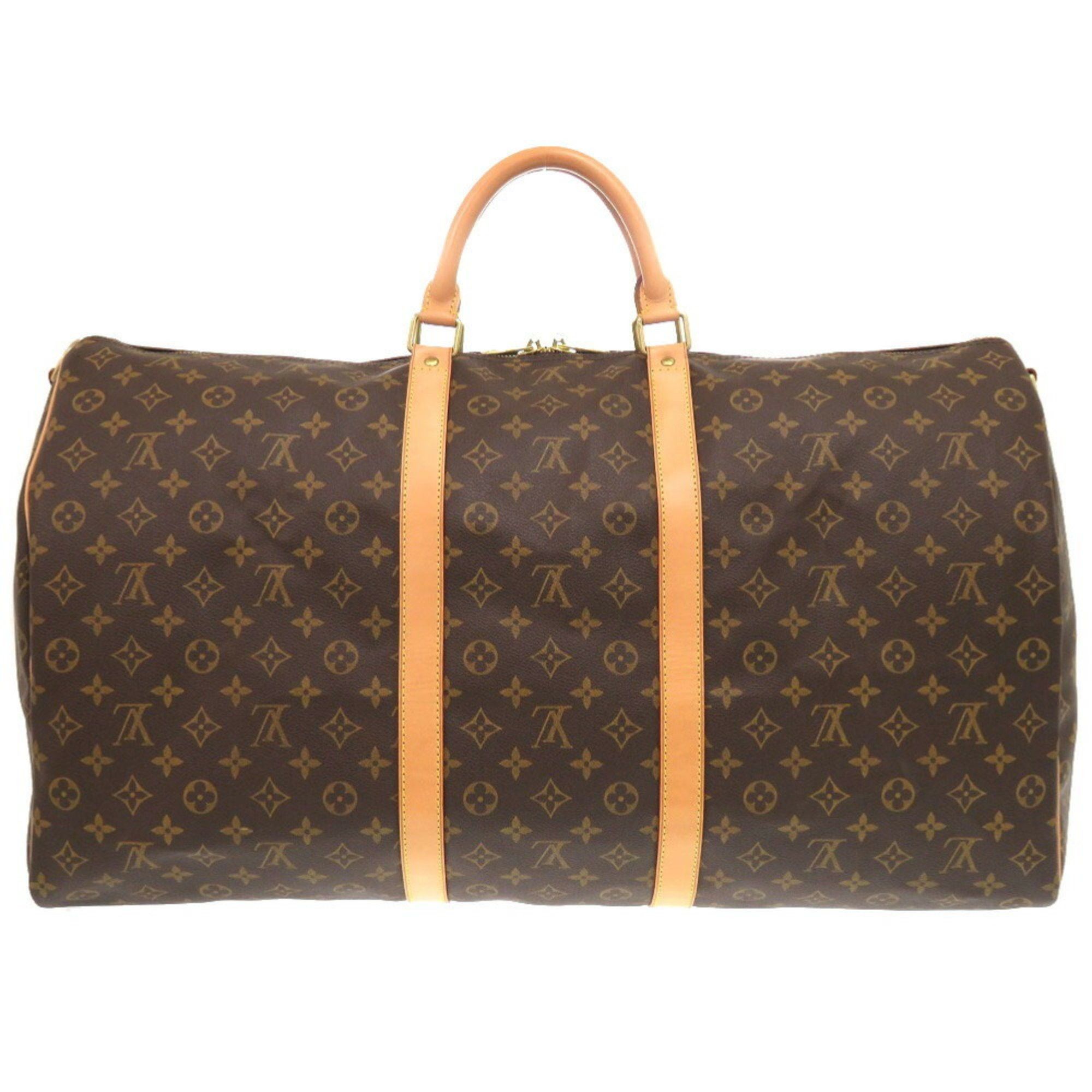 Louis Vuitton Louis Vuitton Keepall Bandouliere 60 Monogram M41412 Boston Bag LV 0512 LOUIS VUITTON Size ONE SIZE - 3 Thumbnail