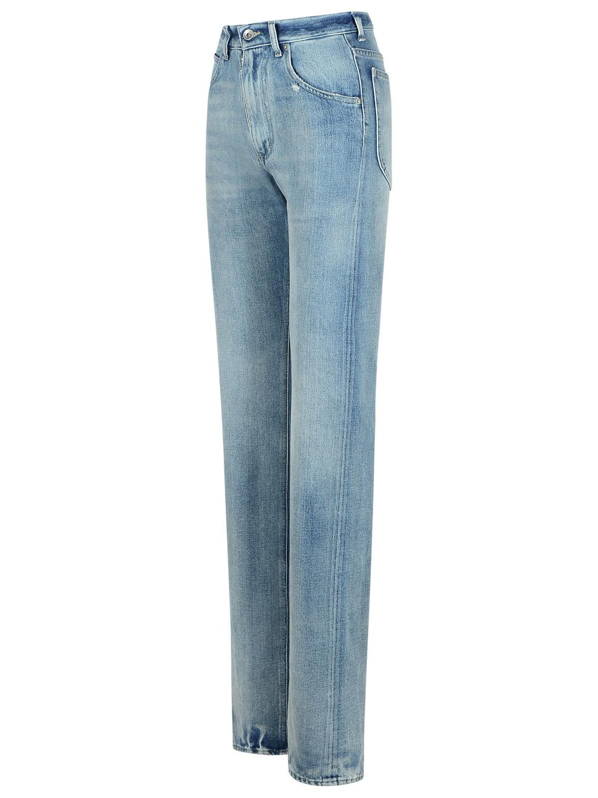 Maison Margiela MAISON MARGIELA 'Straight' Light Blue Denim Jeans Size 25" / US 0 / IT 36 - 2 Thumbnail