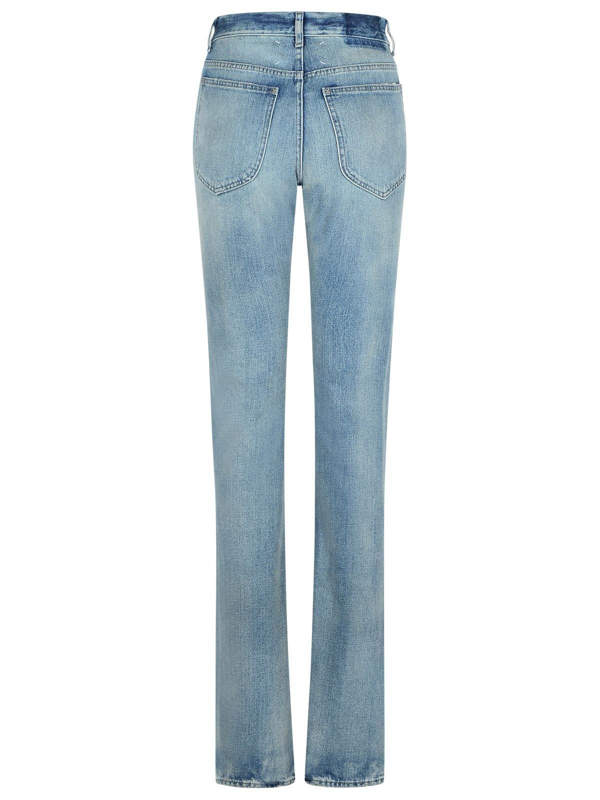 Maison Margiela MAISON MARGIELA 'Straight' Light Blue Denim Jeans Size 25" / US 0 / IT 36 - 3 Thumbnail